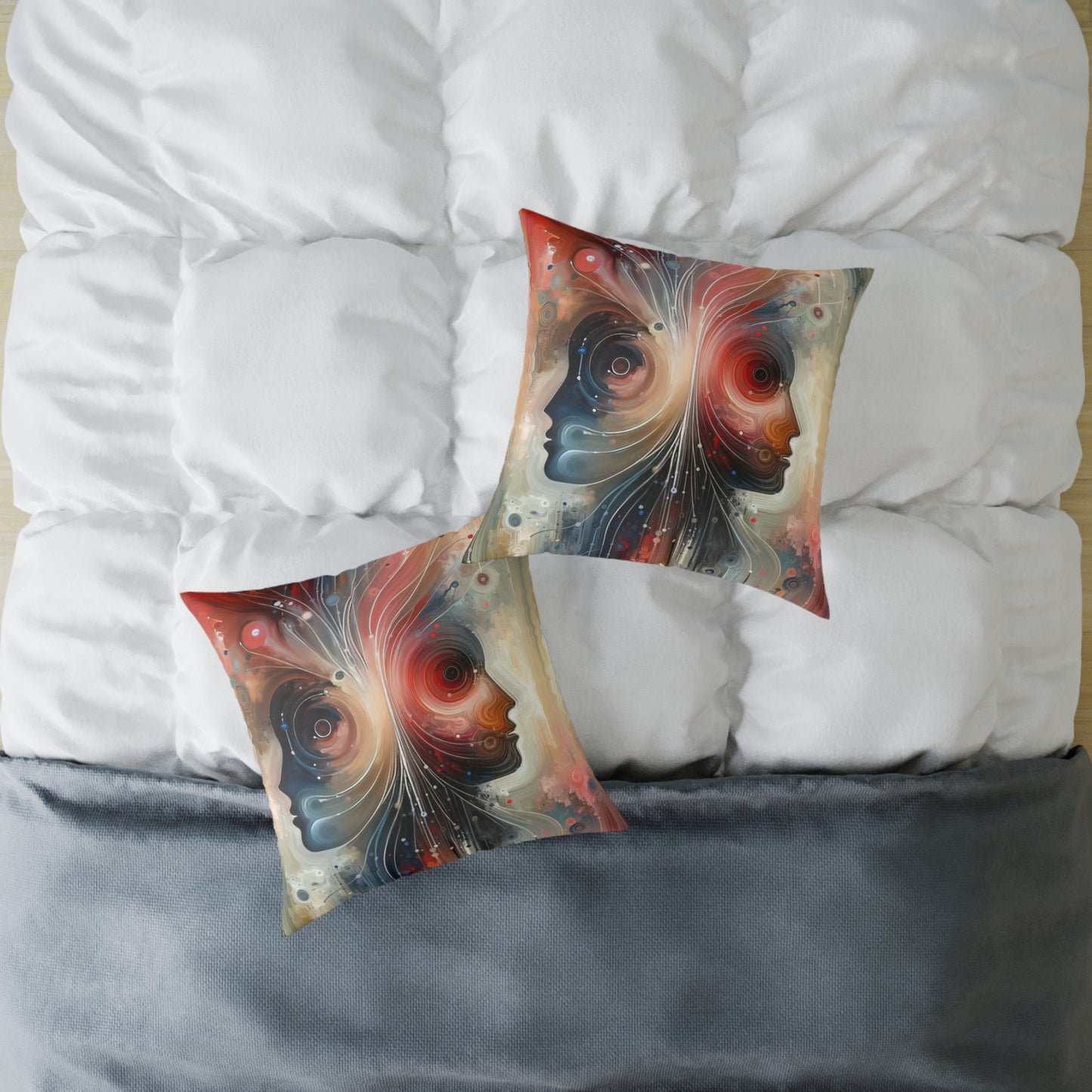 Empathetic Exchange Essence Spun Polyester Pillow