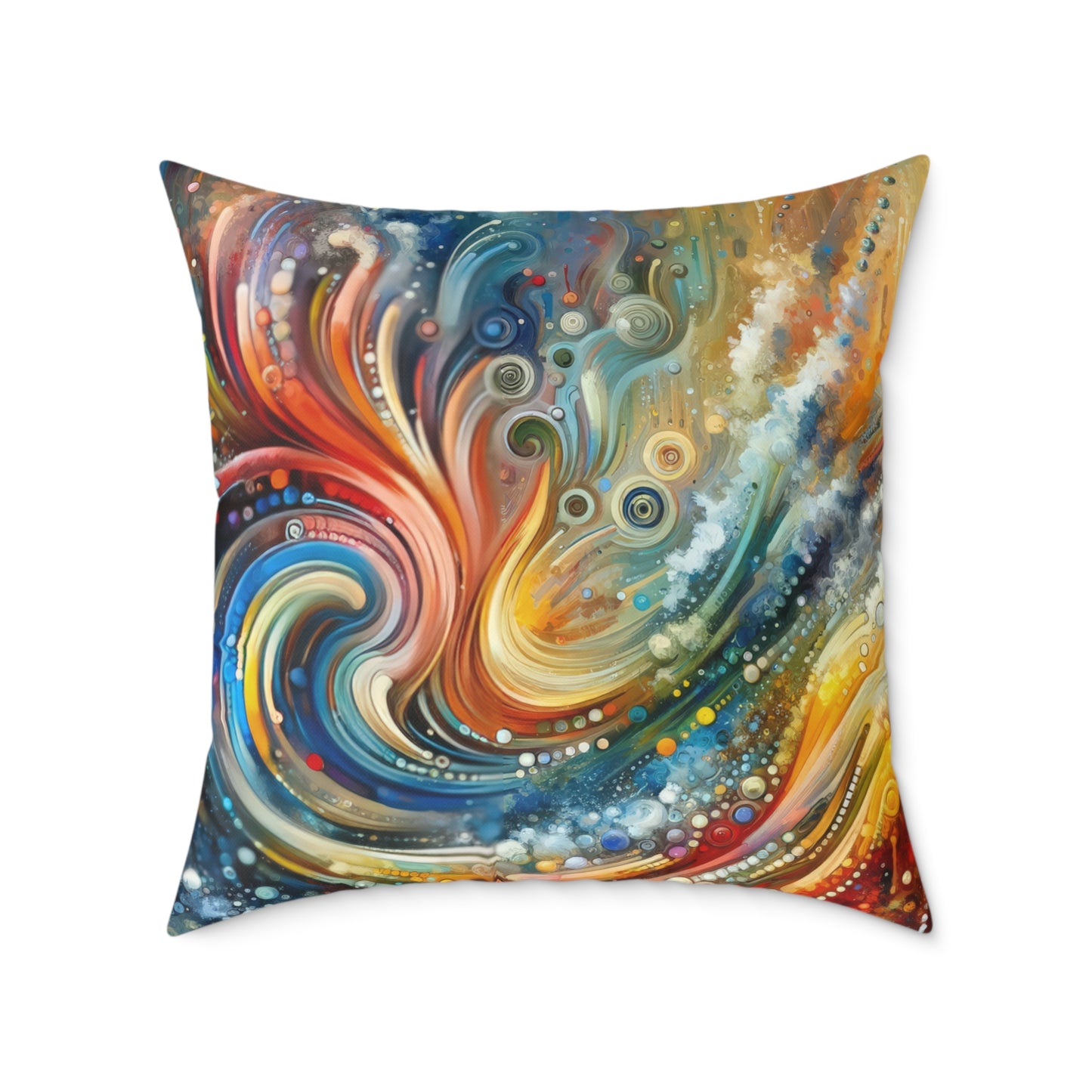Dynamic Unity Tapestry Spun Polyester Pillow