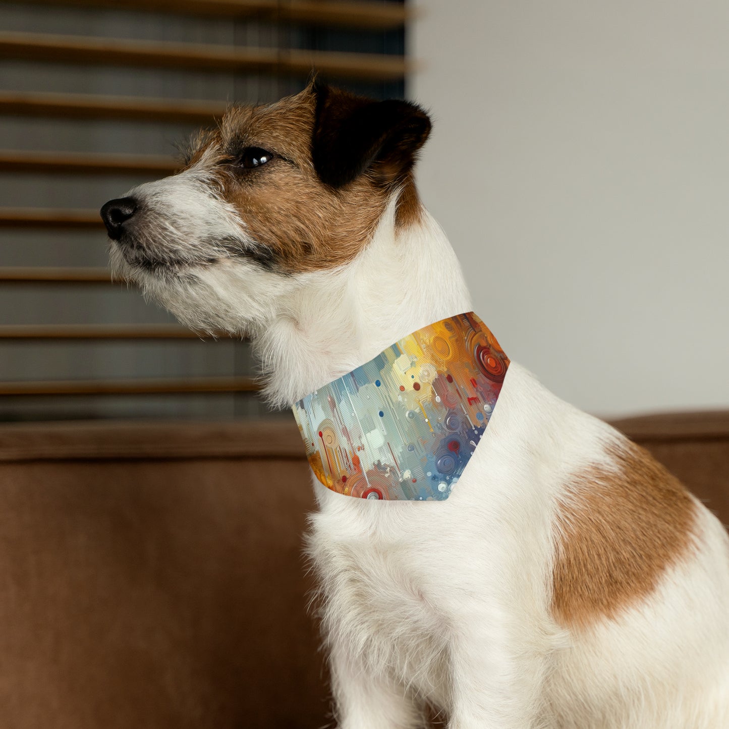 Joyous Effortless Exhale Pet Bandana Collar