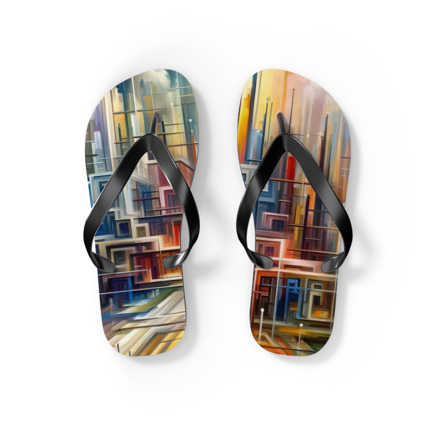 Urban Flow Interconnectedness Flip Flops