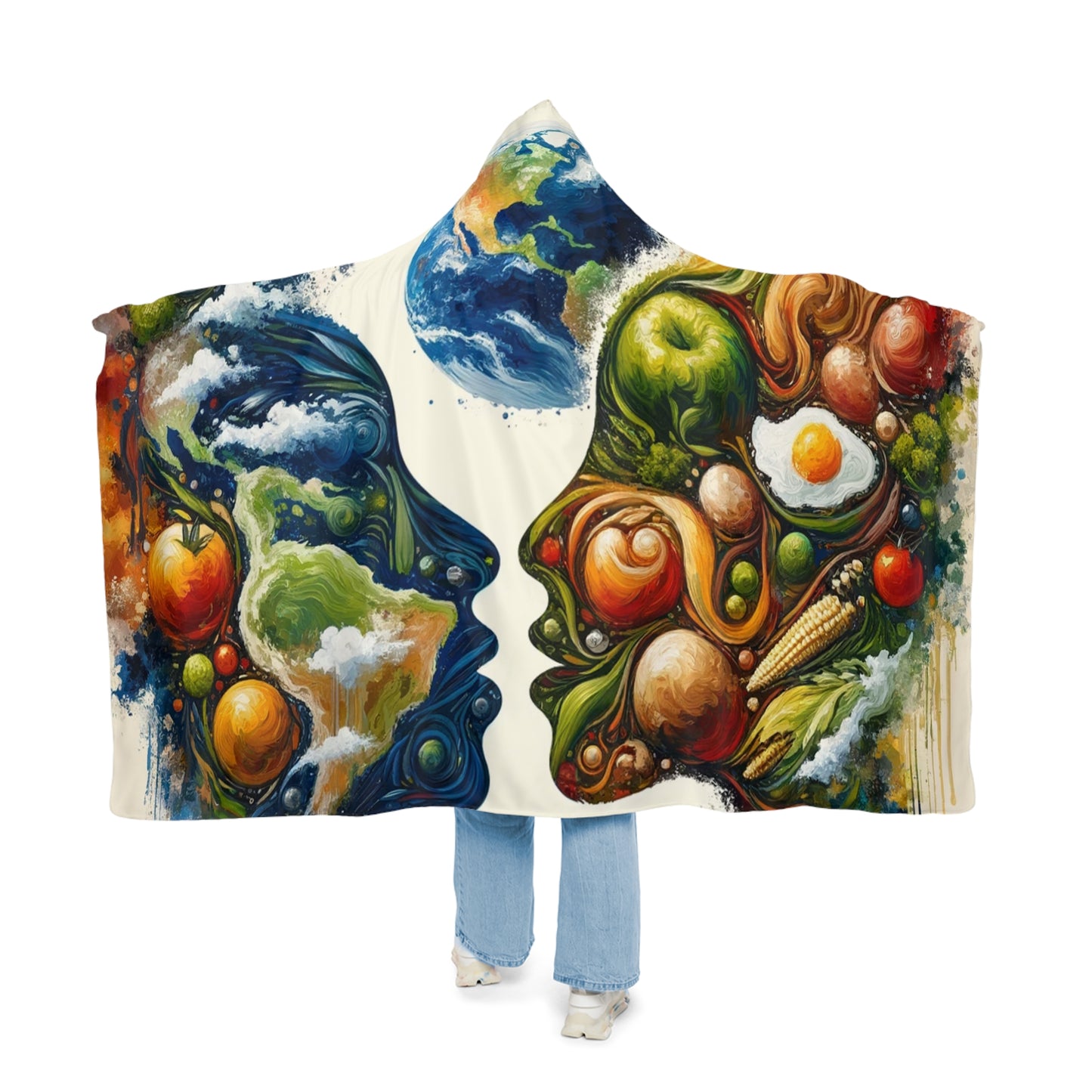 Earthly Dialogue Feast Snuggle Blanket