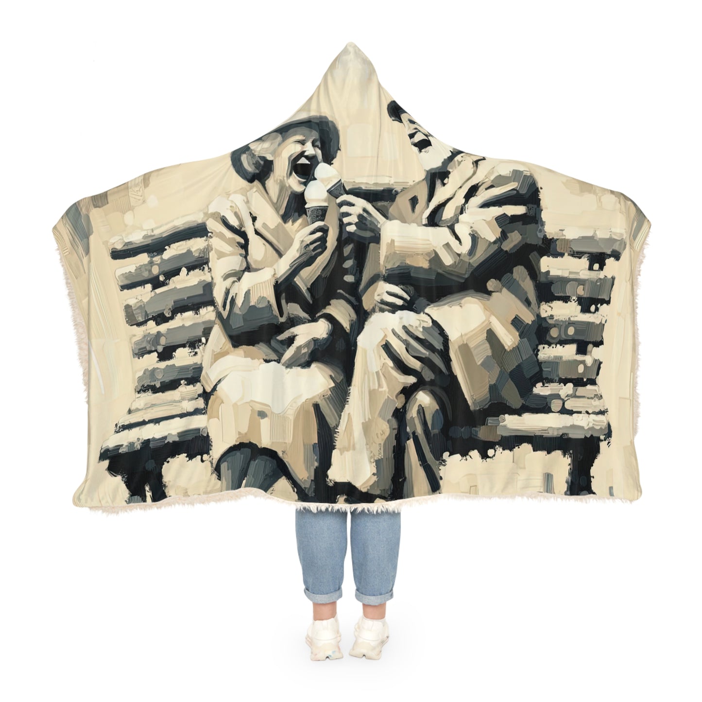 Joyful Companionship Serenity Snuggle Blanket