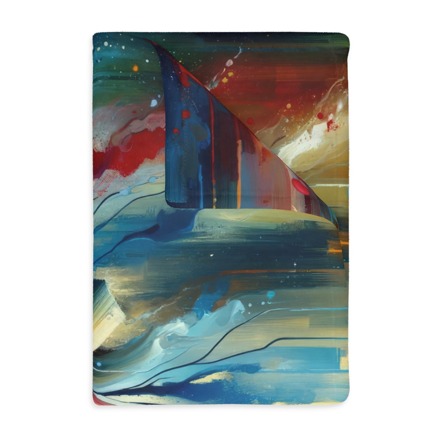 Humanity Heart Unveiled Velveteen Microfiber Blanket (Two-sided print)
