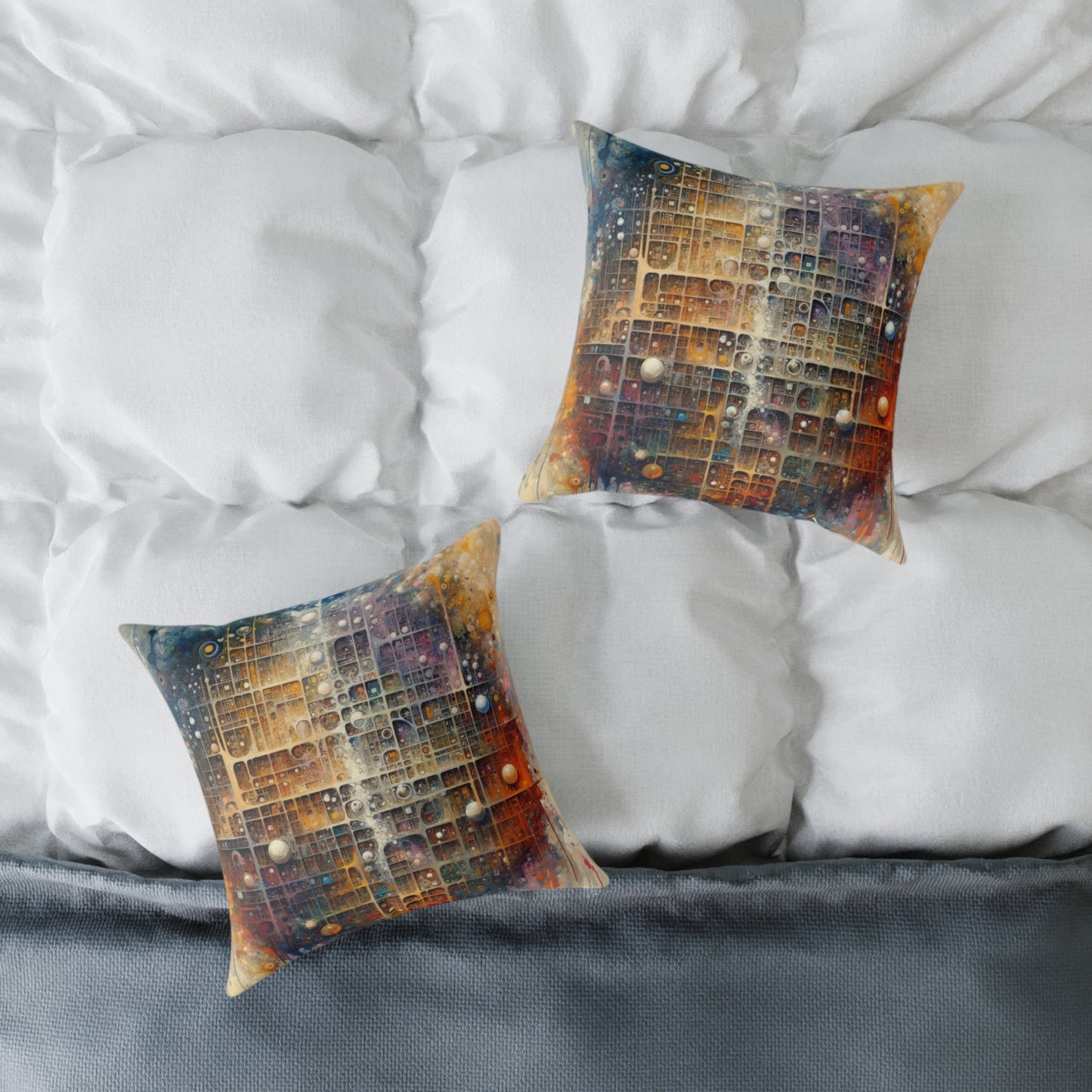 Integral Harmony Existence Spun Polyester Pillow