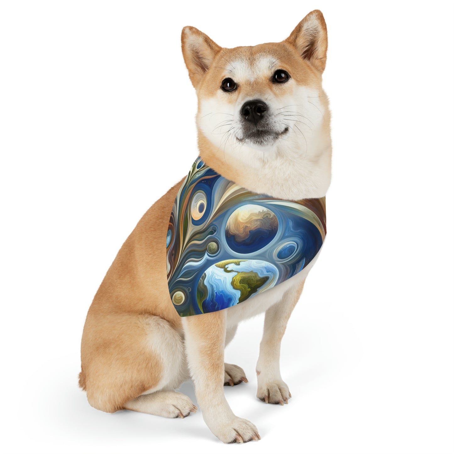 Esoteric Nurturing Gaia Pet Bandana Collar