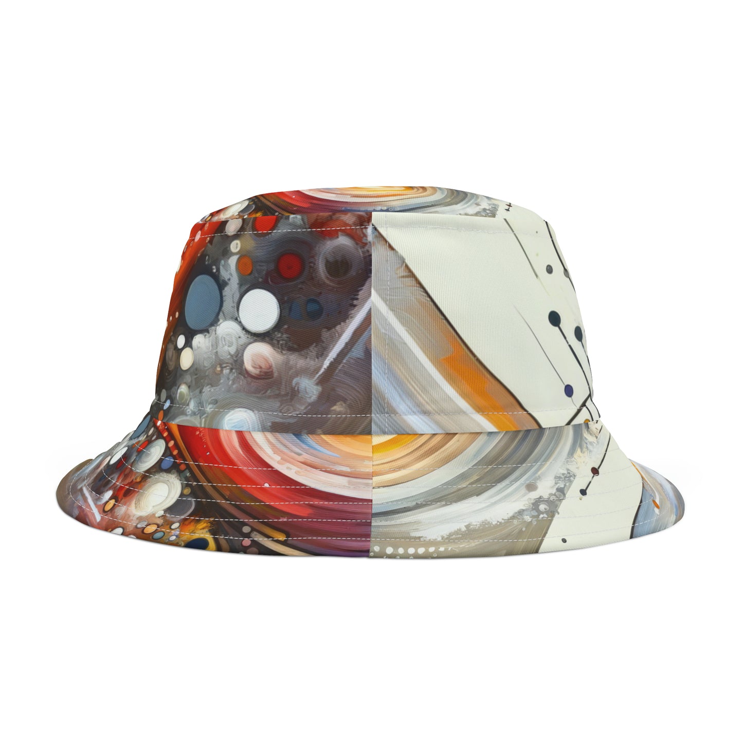 Harmonic Swirl Elegance Bucket Hat (AOP)