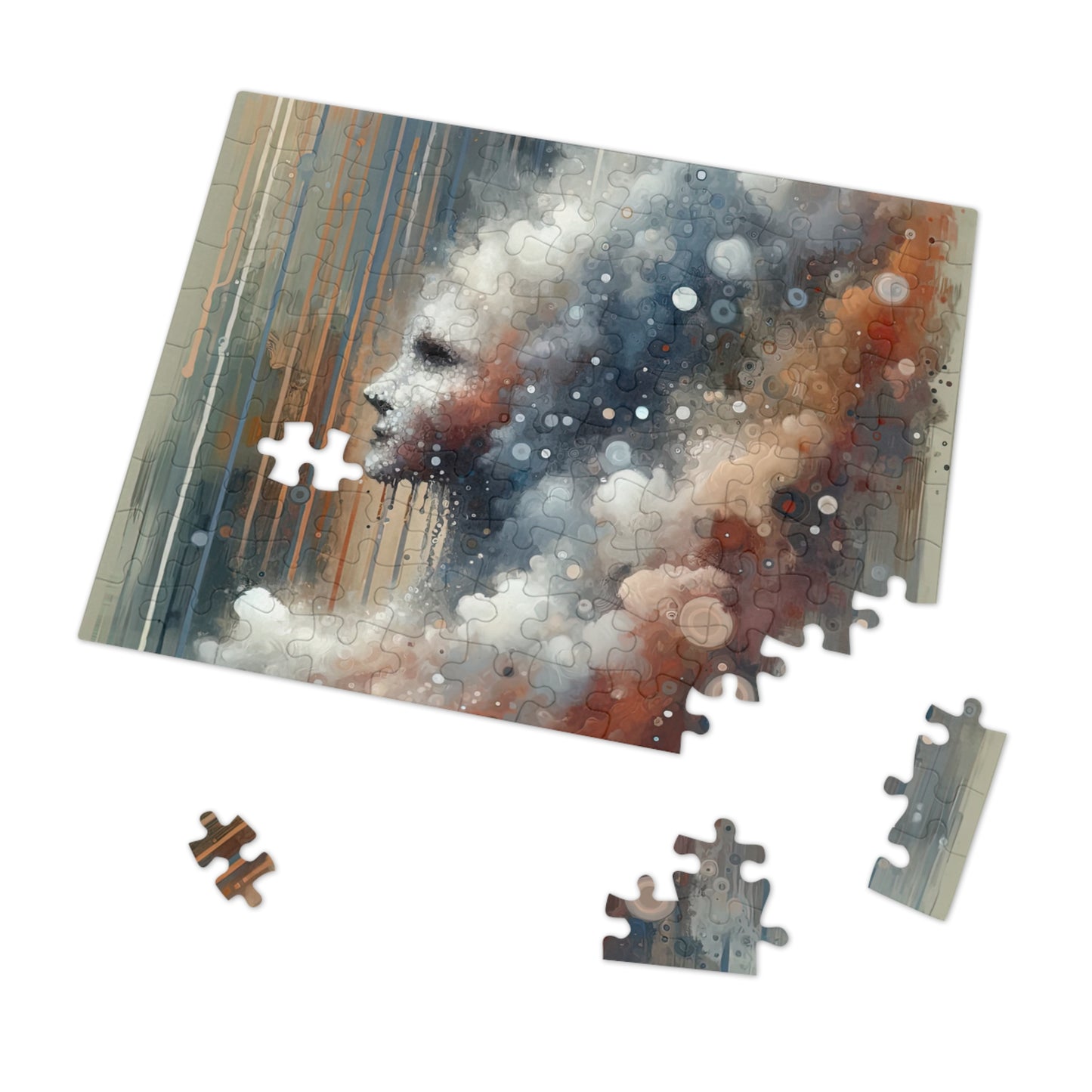 Ephemeral Hour Residue Jigsaw Puzzle (30, 110, 252, 500,1000-Piece)