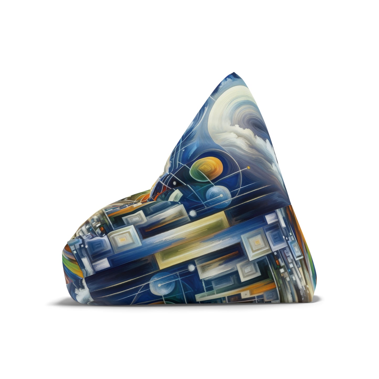 Mindful Megabyte Convergence Bean Bag Chair Cover