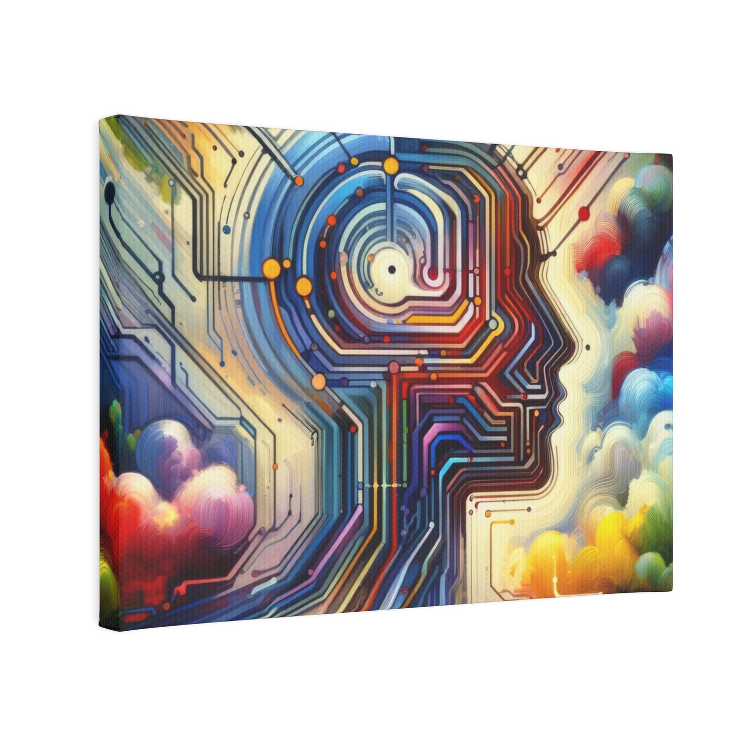 Supportive Digital Empathy Canvas Photo Tile