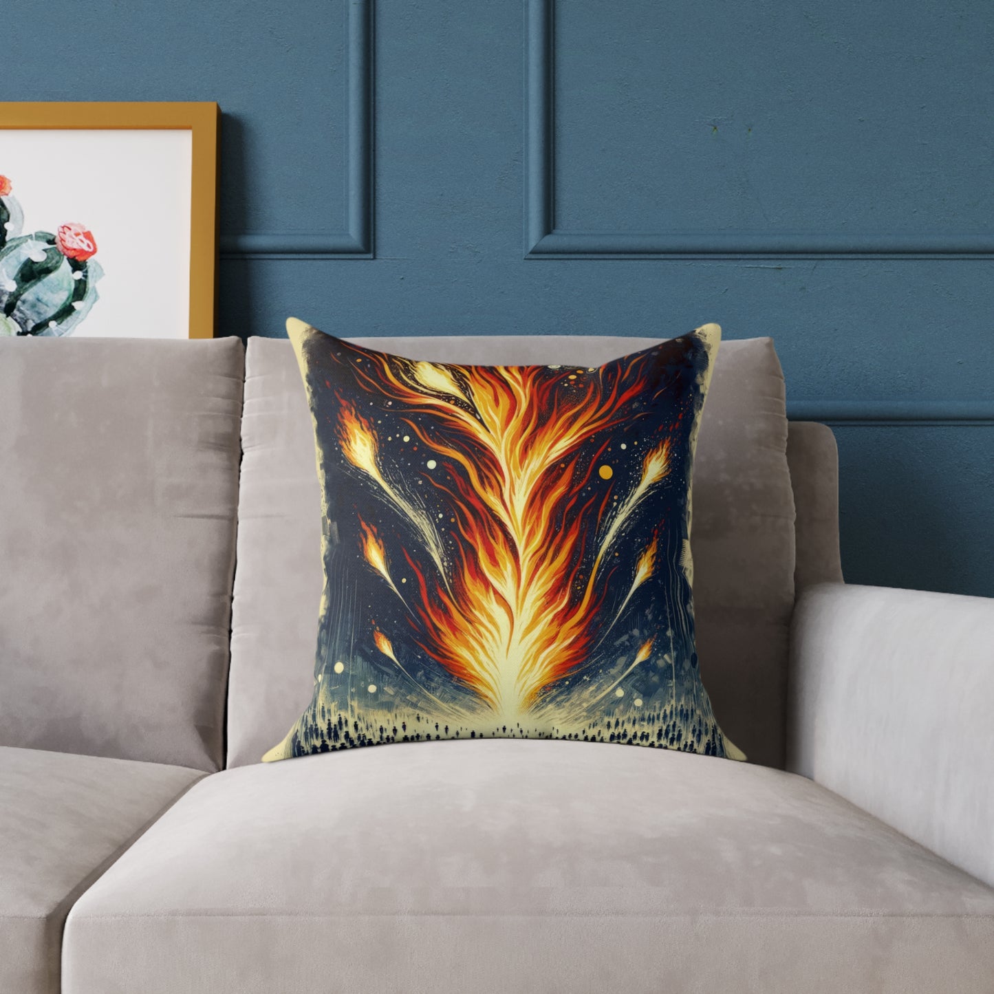 Ignition Change Catalyst Spun Polyester Pillow