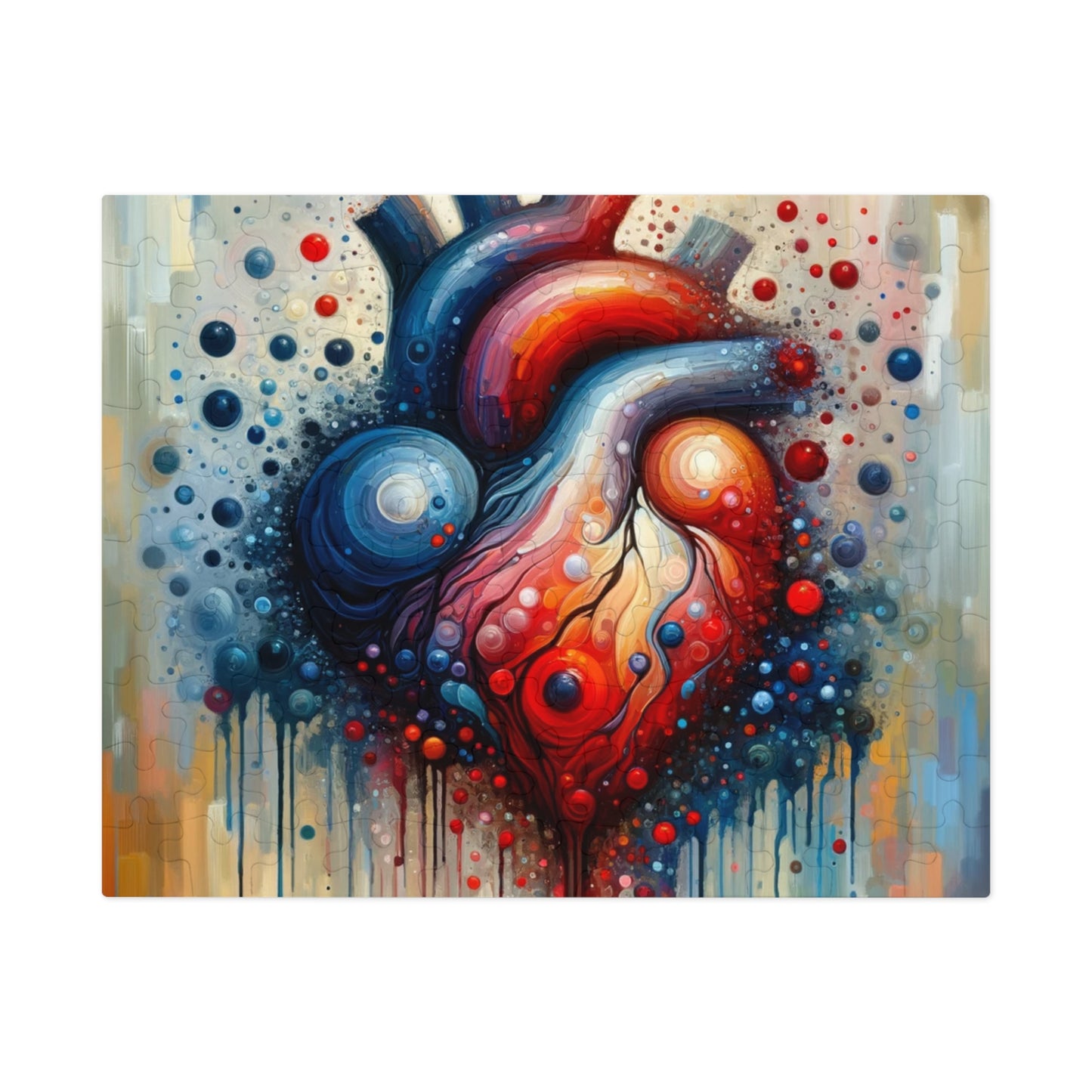 Empathetic Heart Expression Jigsaw Puzzle (30, 110, 252, 500,1000-Piece)