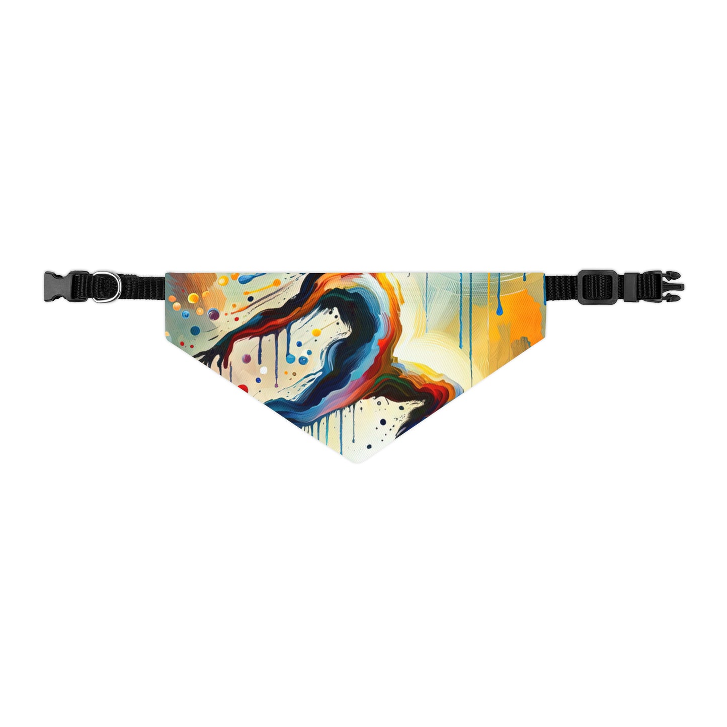 Expressive Dance Reflection Pet Bandana Collar