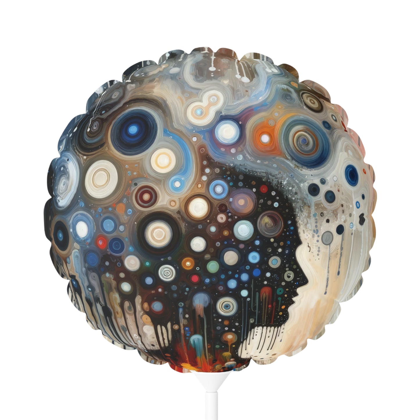 Universal Personal Tachism Balloon (Round and Heart-shaped), 11"