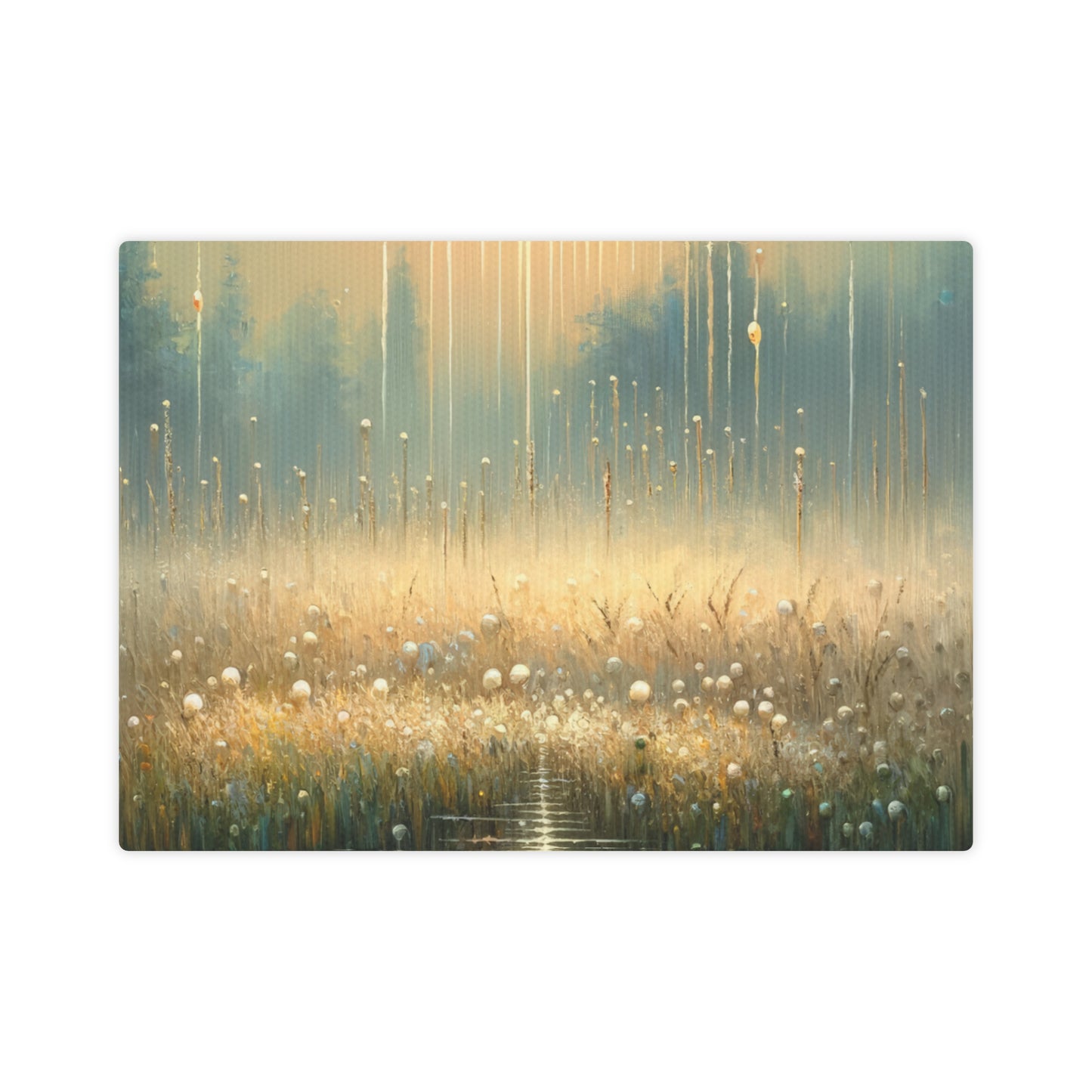Observant Delicacy Heart Canvas Photo Tile