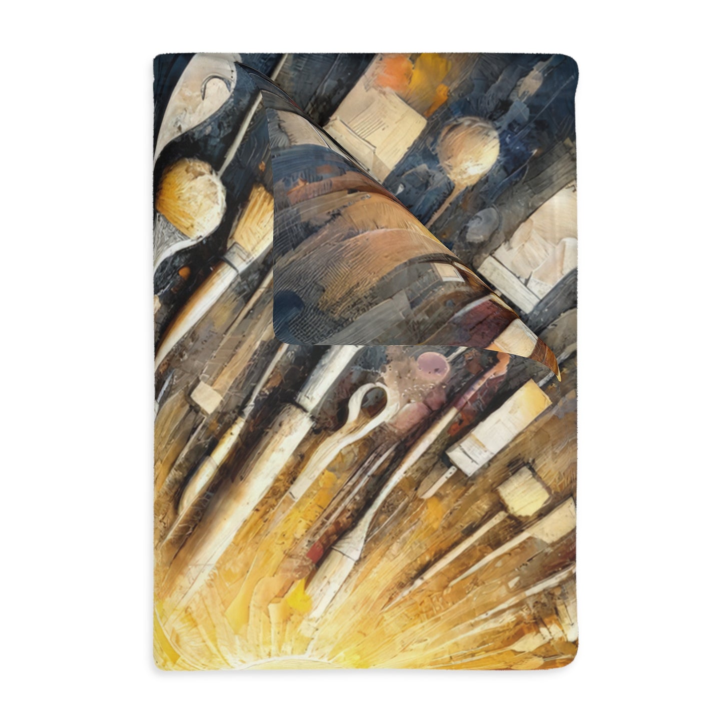 Idea Sculptor Genesis Velveteen Microfiber Blanket (Two-sided print)