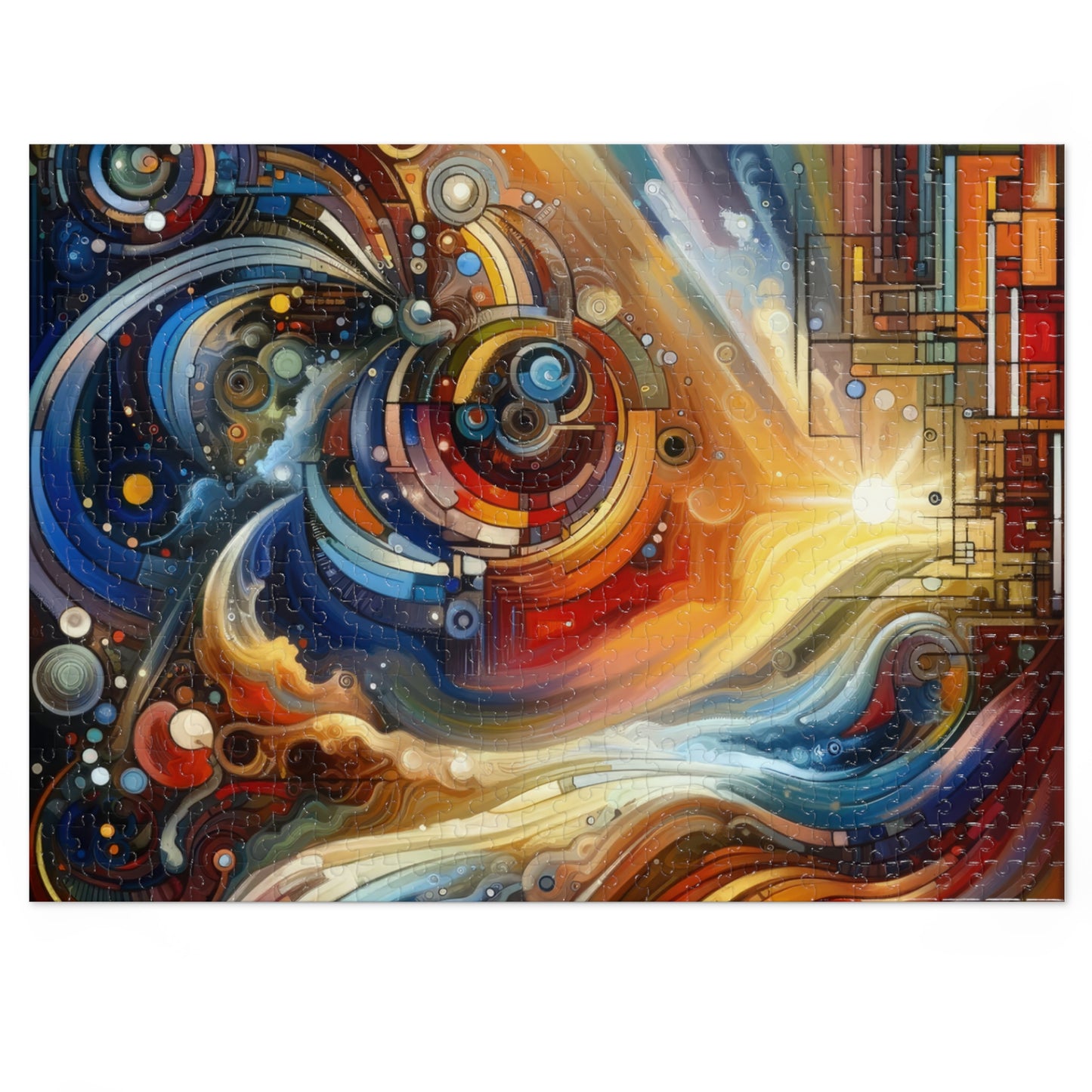 Ritualistic Growth Symphony Jigsaw Puzzle (30, 110, 252, 500,1000-Piece)