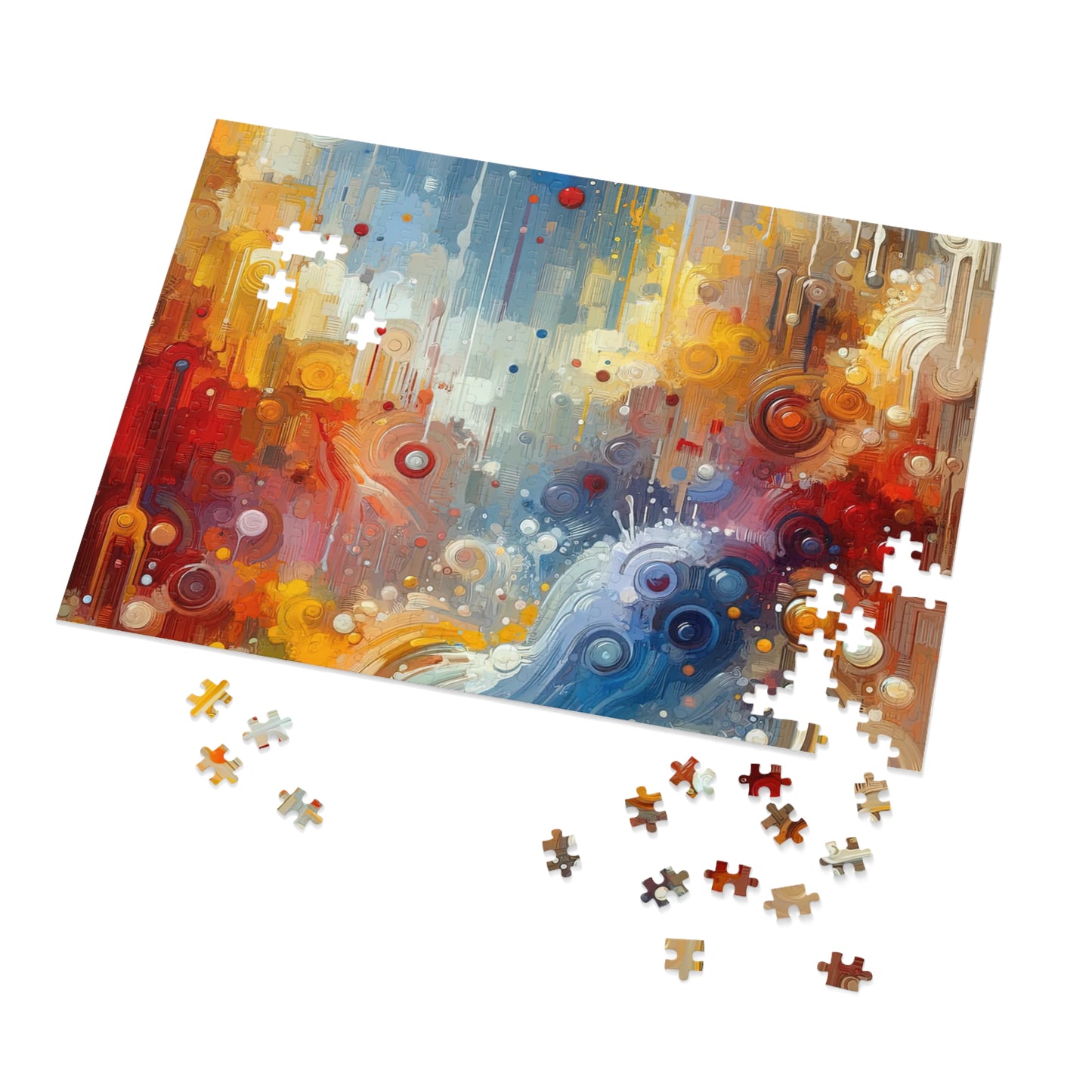 Joyous Effortless Exhale Jigsaw Puzzle (30, 110, 252, 500,1000-Piece)