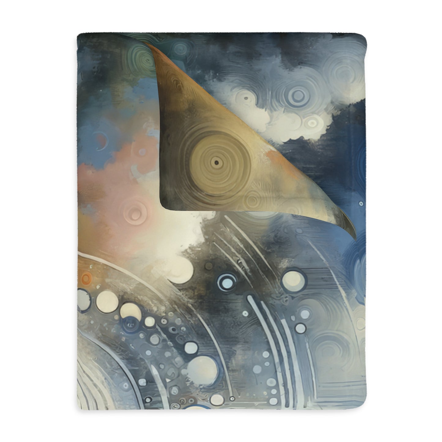 Mindful Transformation Profundity Velveteen Microfiber Blanket (Two-sided print)
