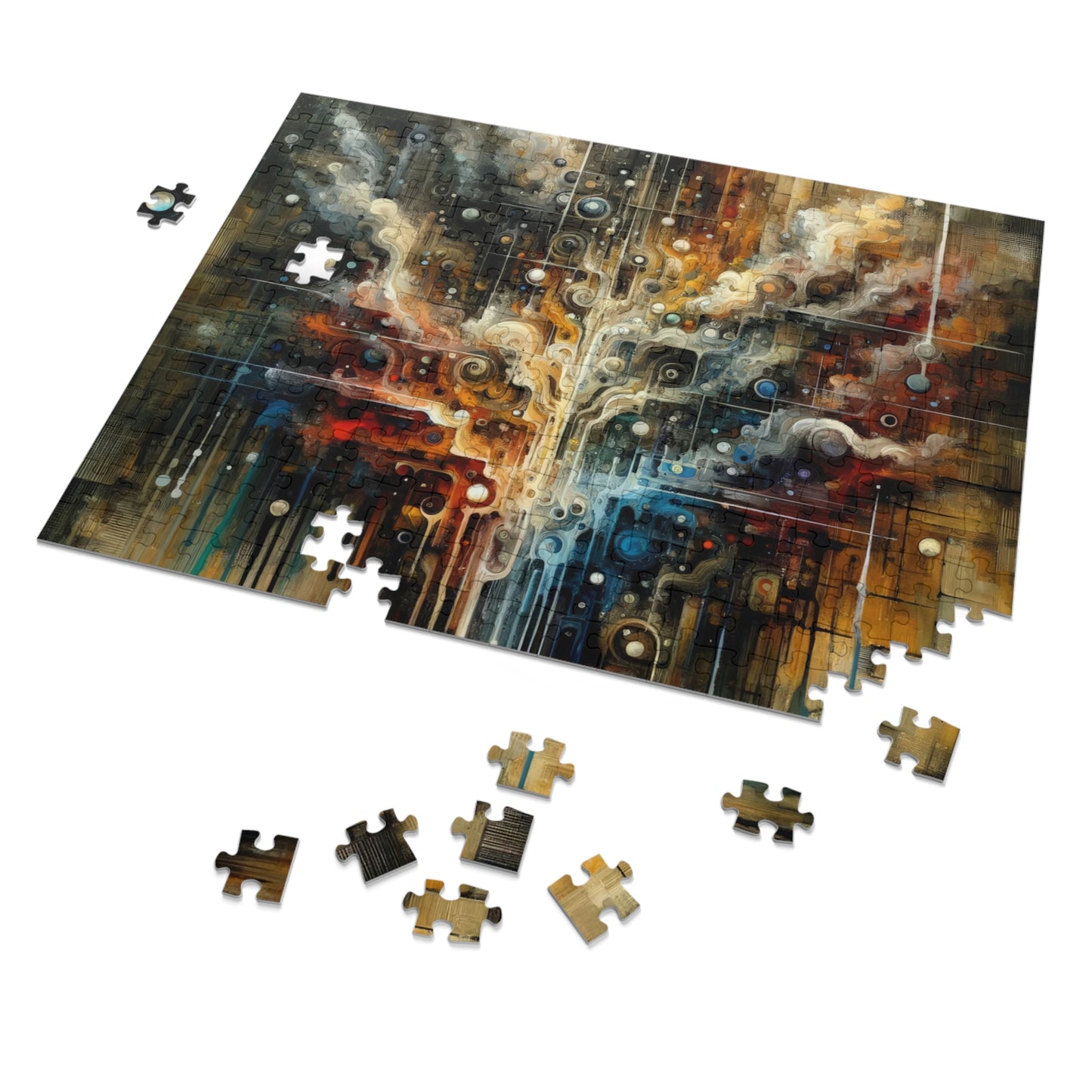 Integral Stewardship Abstract Jigsaw Puzzle (30, 110, 252, 500,1000-Piece)