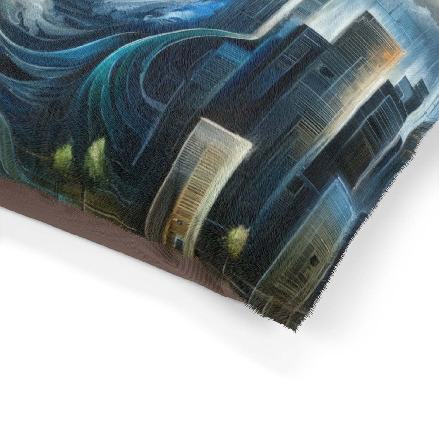 Transformative Tachism Emergence Pet Bed