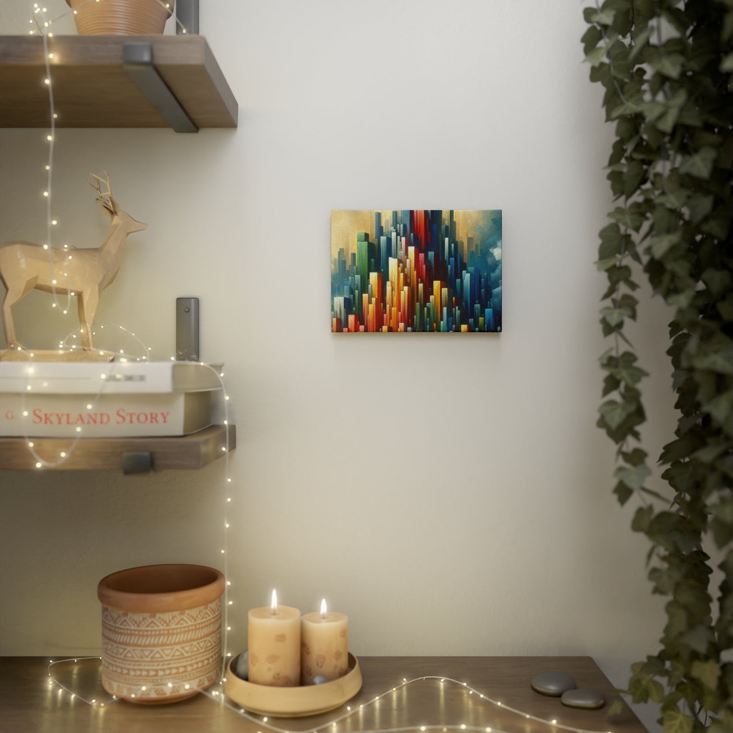 Resolute Fortress Metamorphosis Canvas Photo Tile