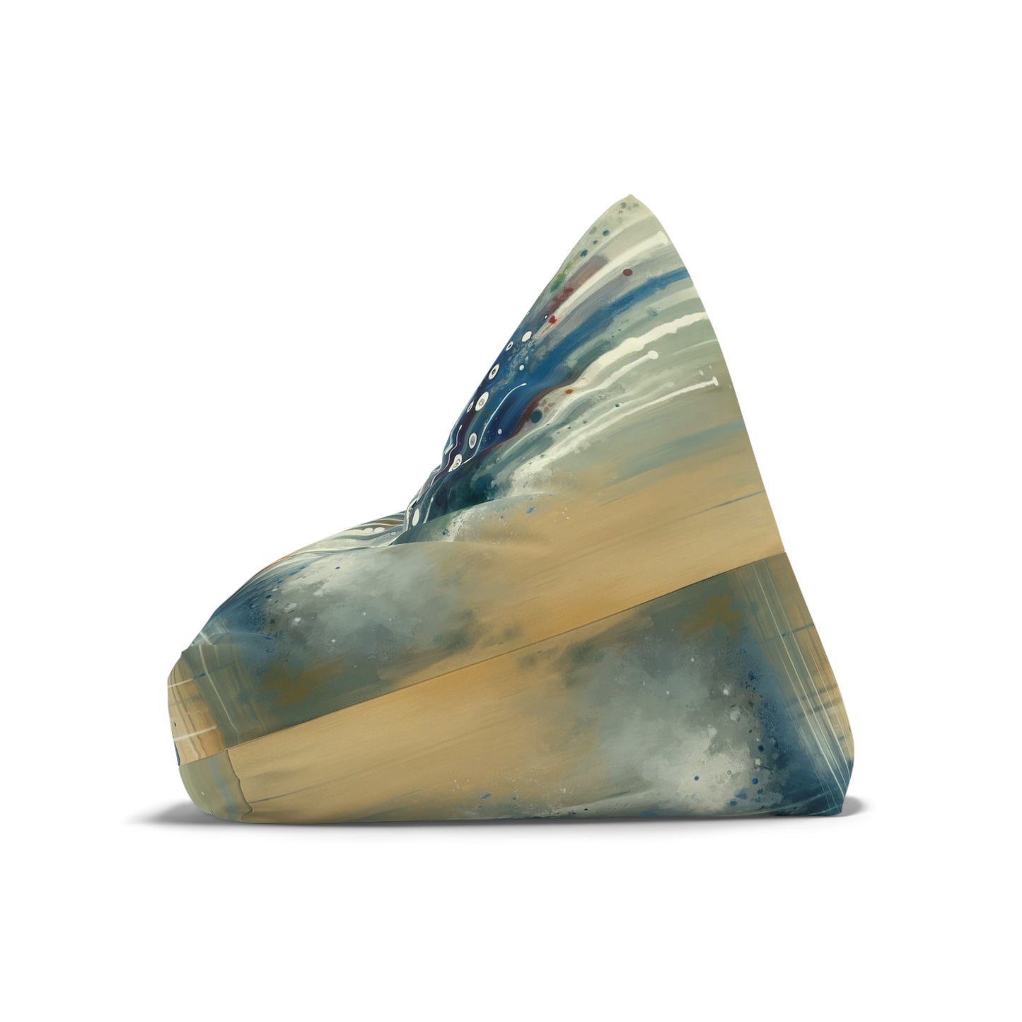 Tachism Digital Escape Bean Bag Chair Cover