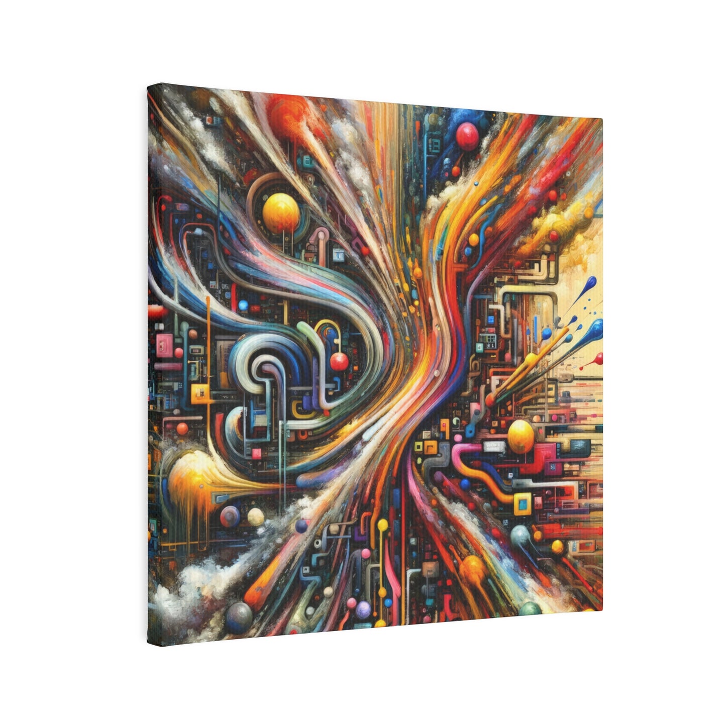 Information Bottleneck Cascade Canvas Photo Tile