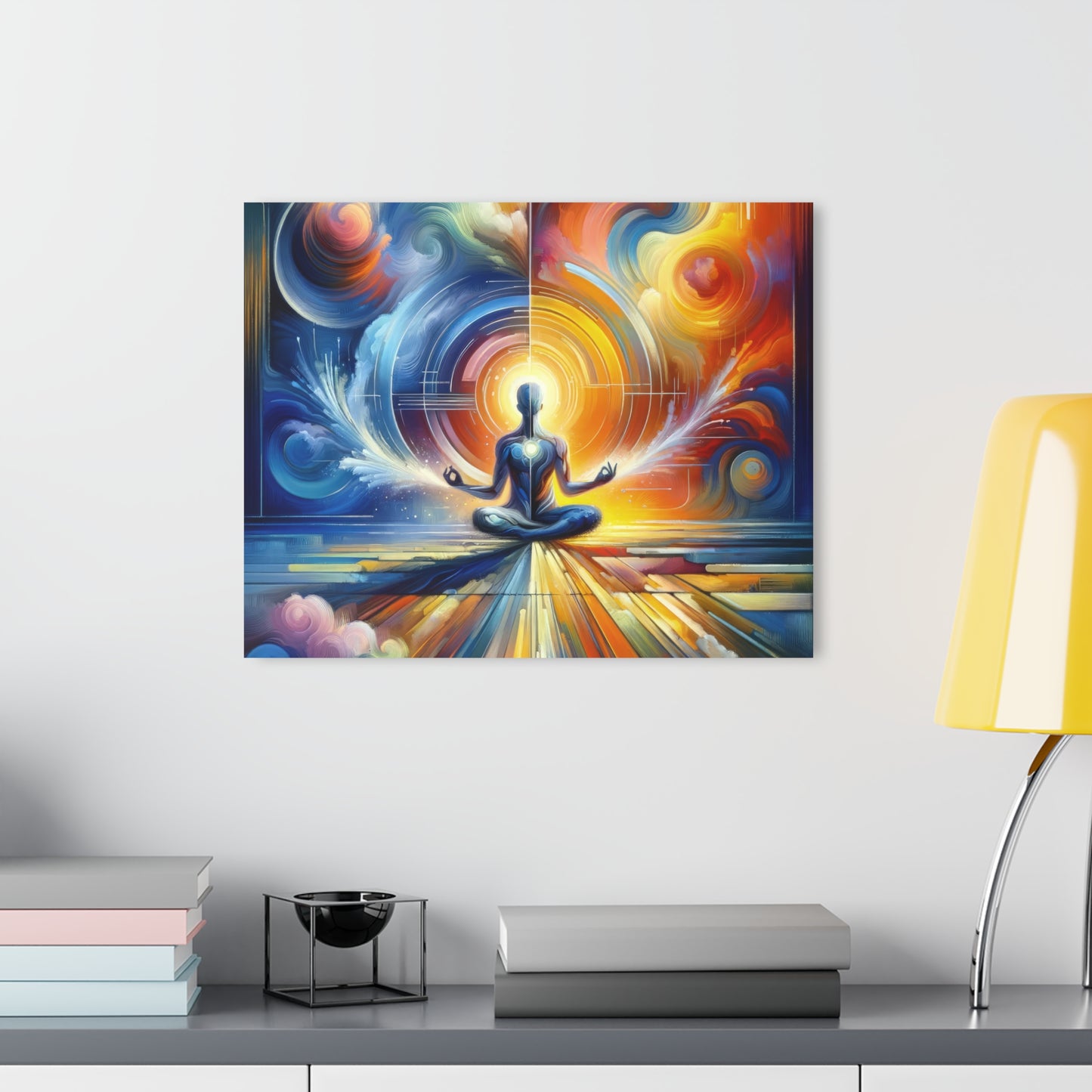 Techno Spiritual Synthesis Acrylic Prints (French Cleat Hanging)