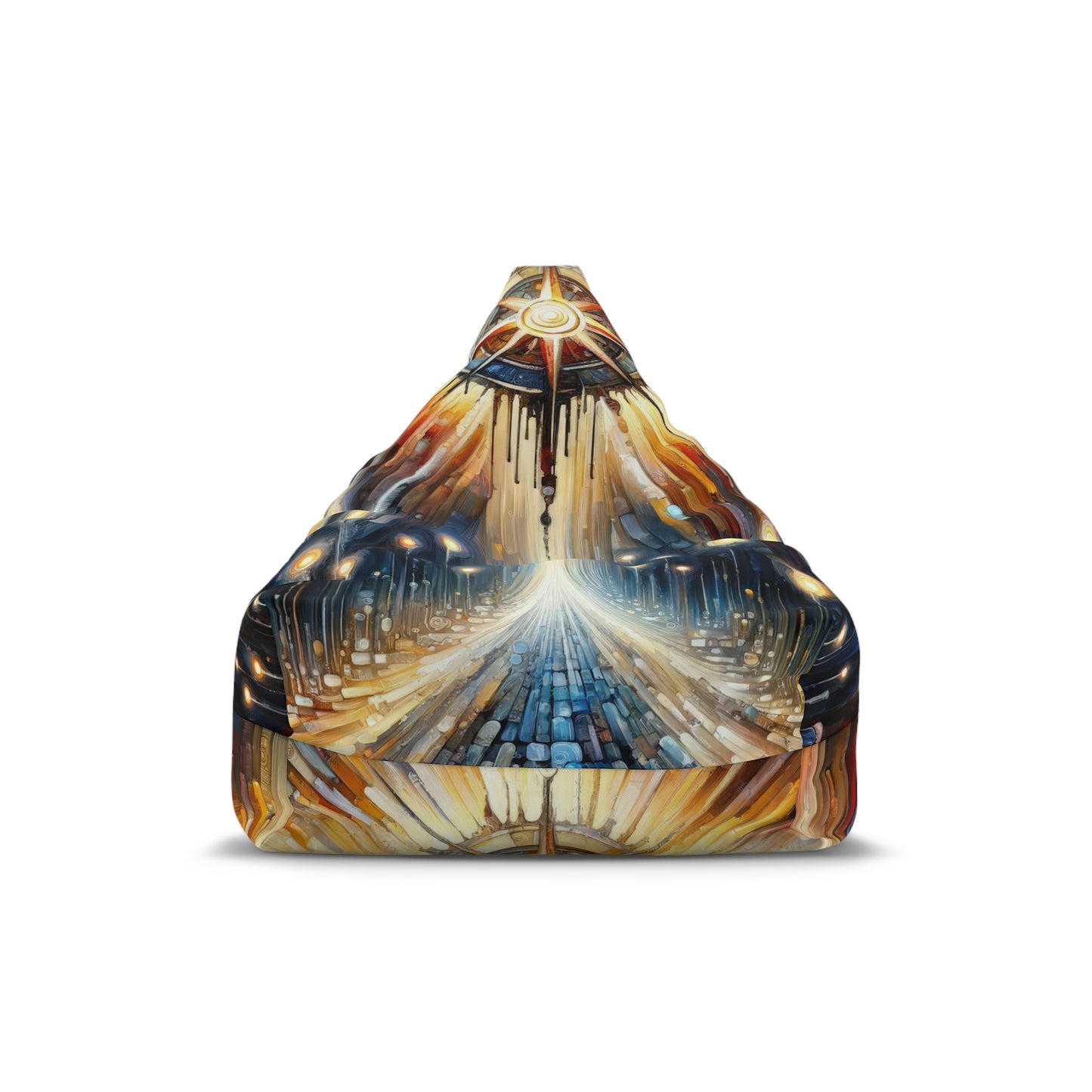 Wisdom Compass Journey Bean Bag Chair Cover