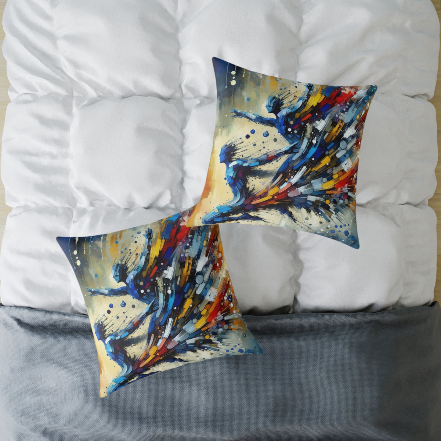 Empowering Mastery Cascade Spun Polyester Pillow