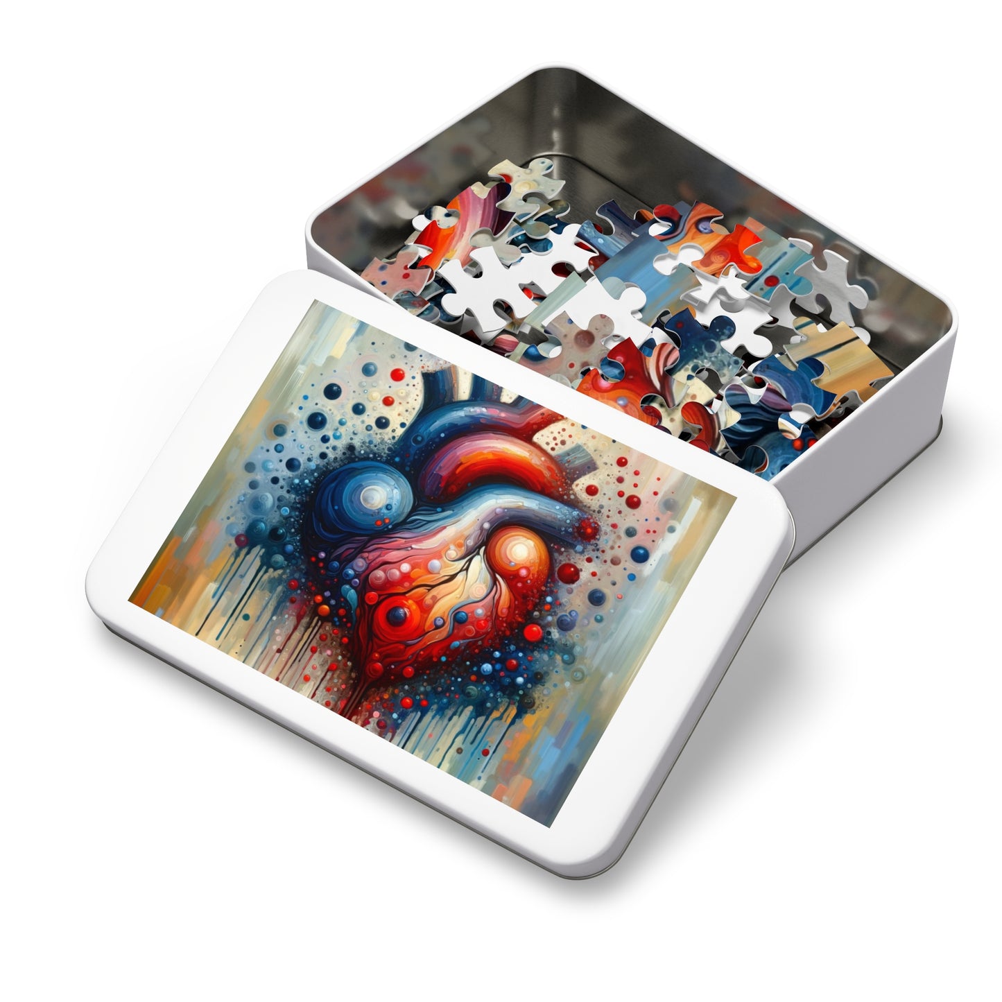 Empathetic Heart Expression Jigsaw Puzzle (30, 110, 252, 500,1000-Piece)