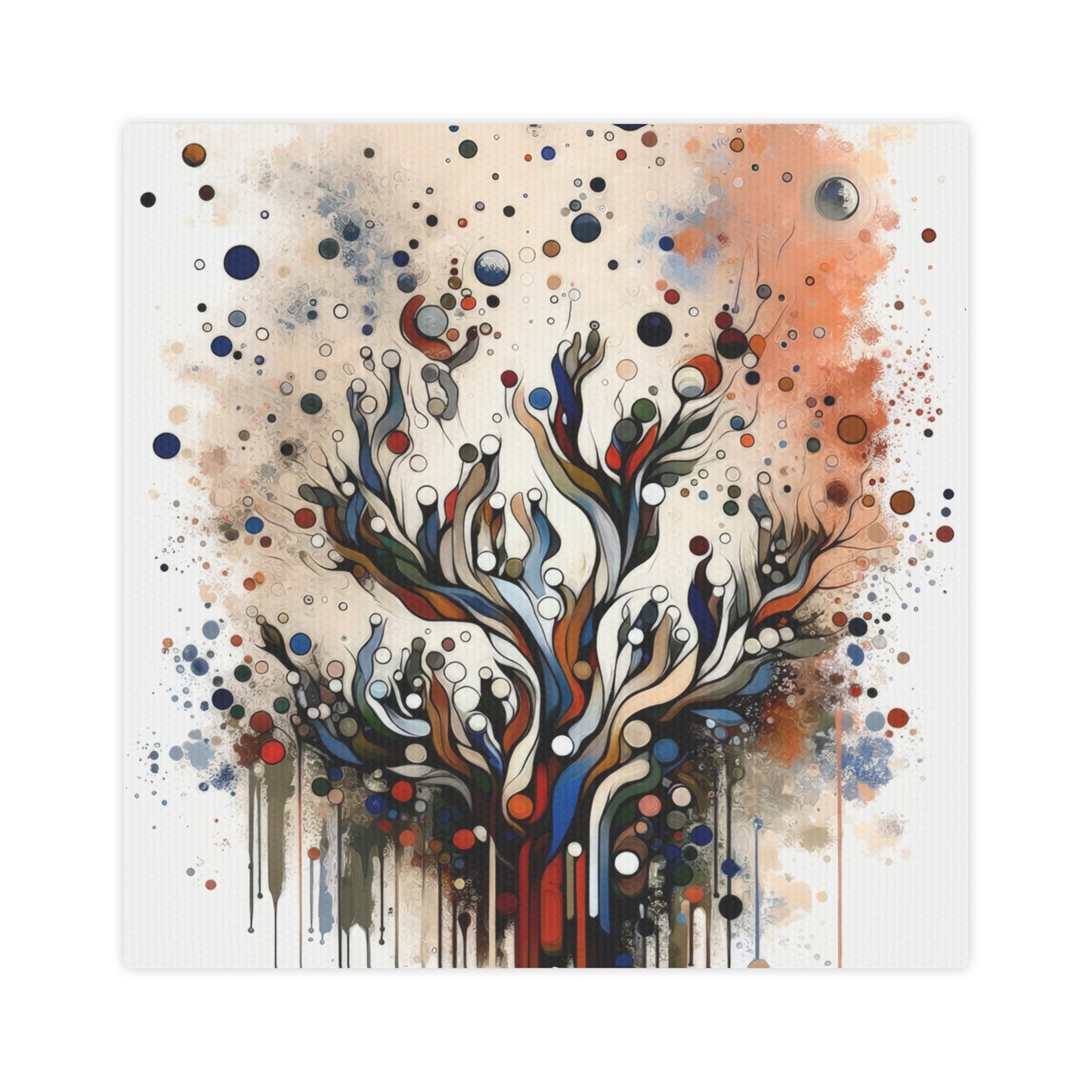 Intentional Unity Splashes Canvas Photo Tile