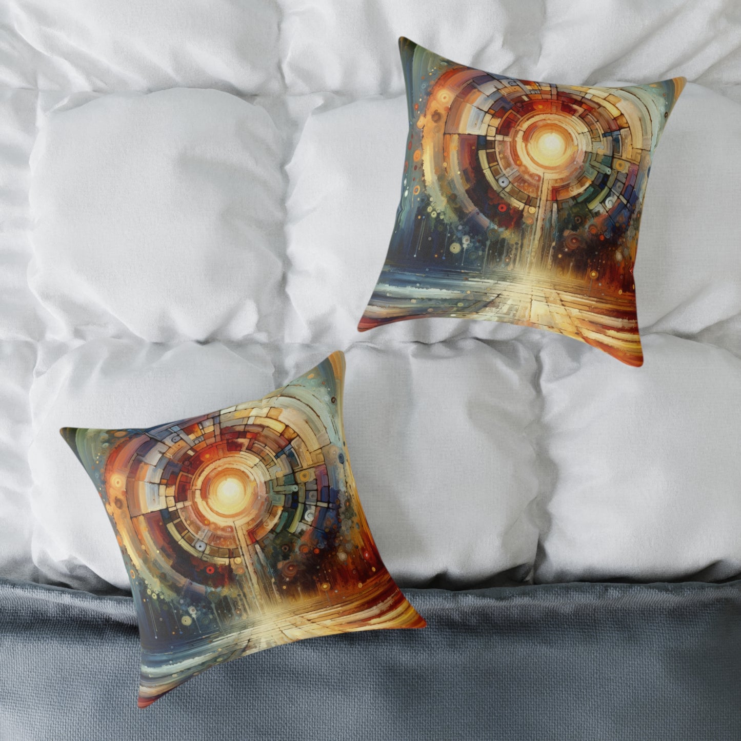 Majestic Quest Aura Spun Polyester Pillow