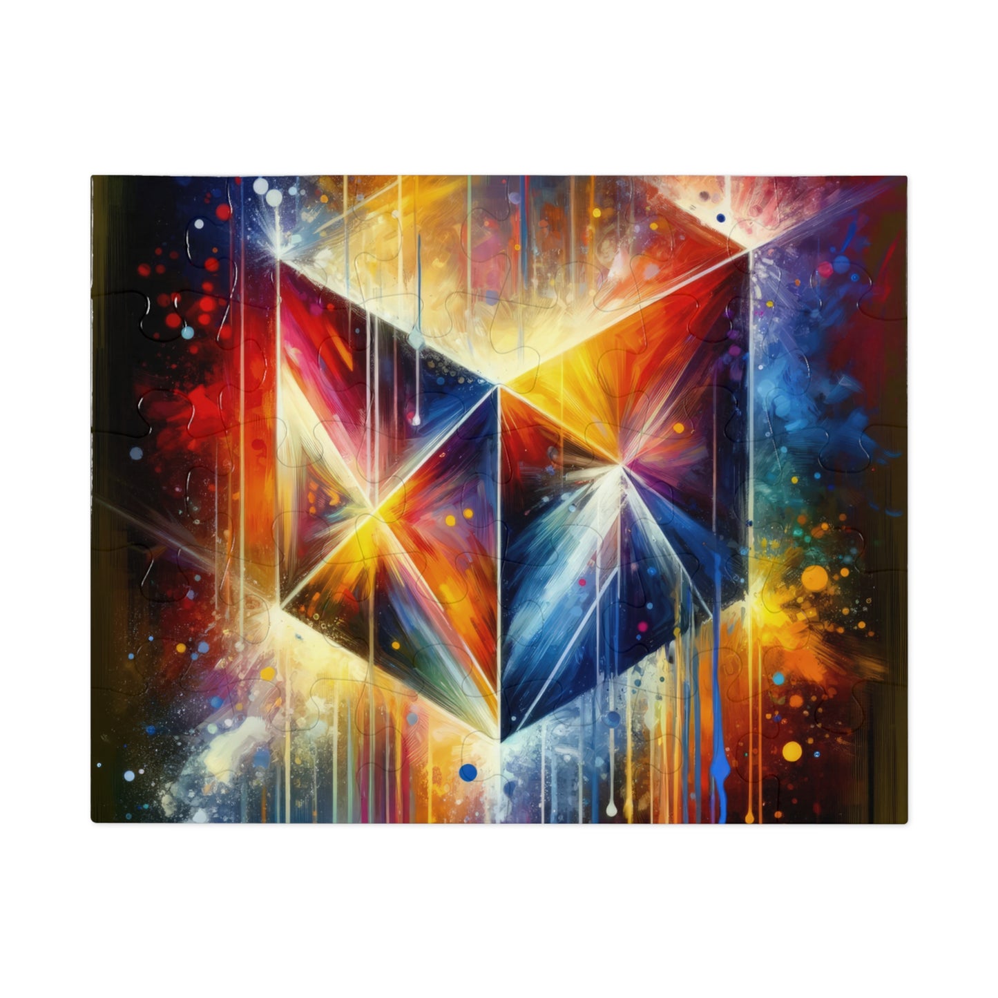 Prismatic Light Spectrum Jigsaw Puzzle (30, 110, 252, 500,1000-Piece)