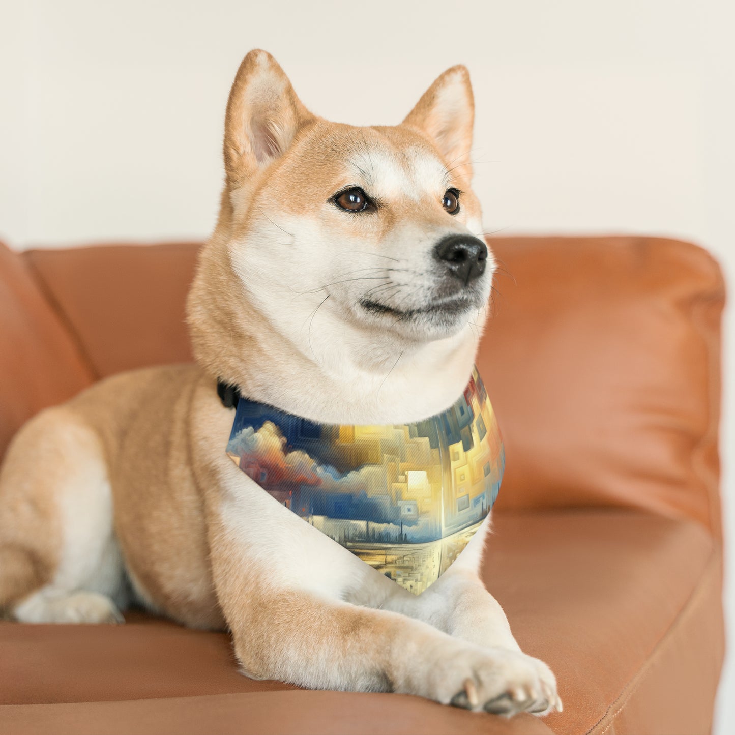 Earnest Gathering Rainwater Pet Bandana Collar