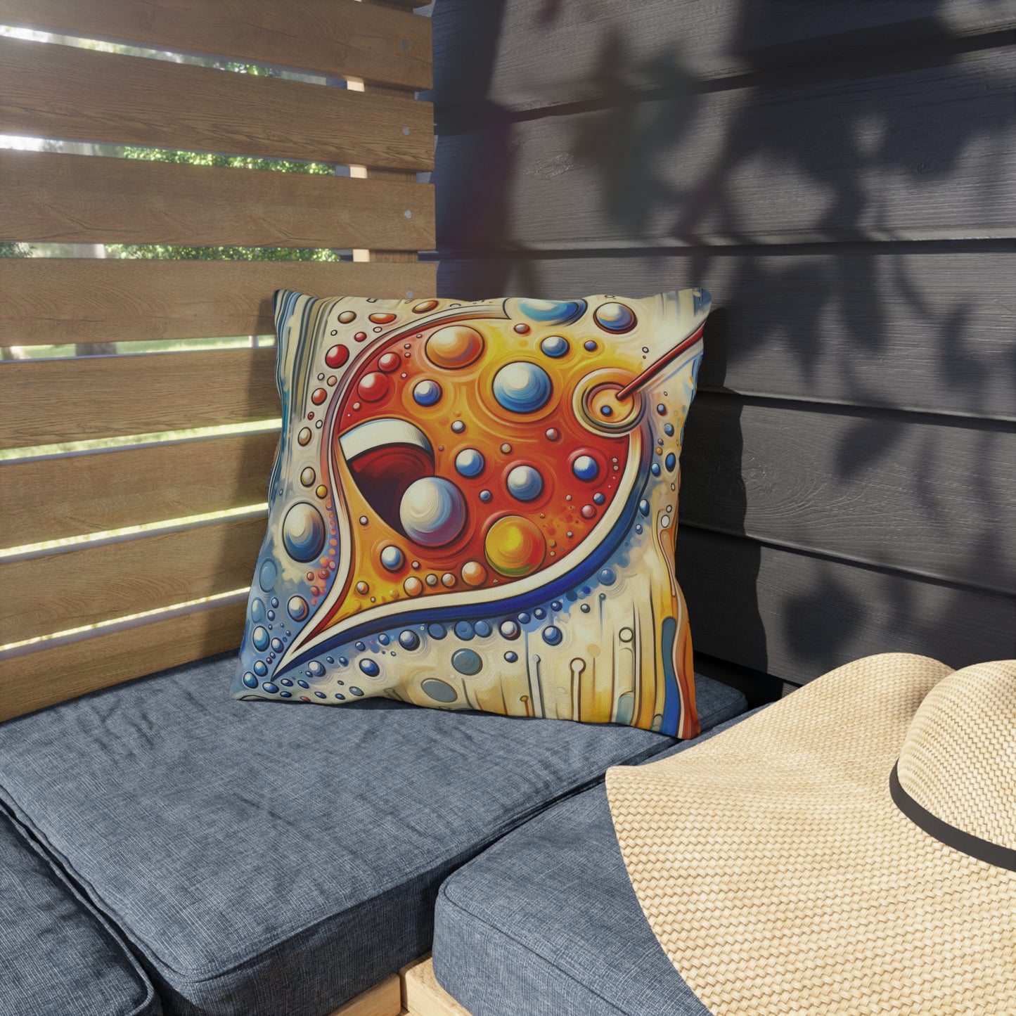 Humorous Dialogue Gateway Outdoor Pillows