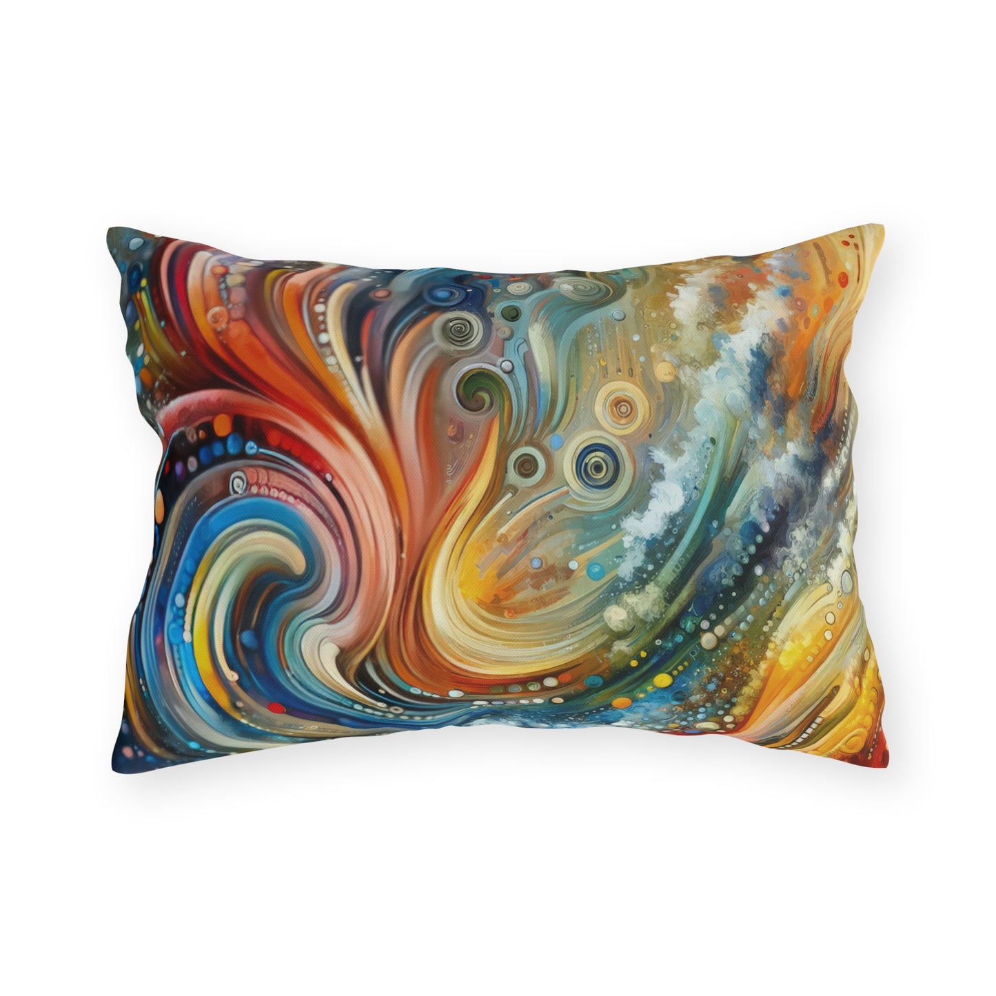 Dynamic Unity Tapestry Outdoor Pillows