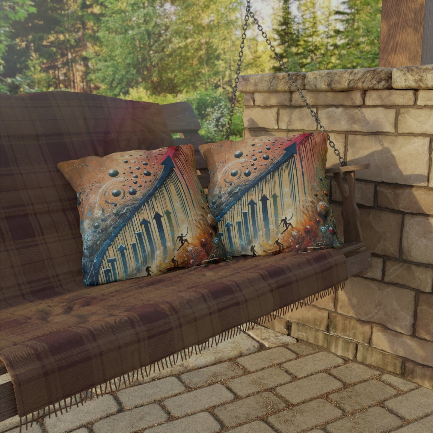 Micro Mastery Ascension Outdoor Pillows