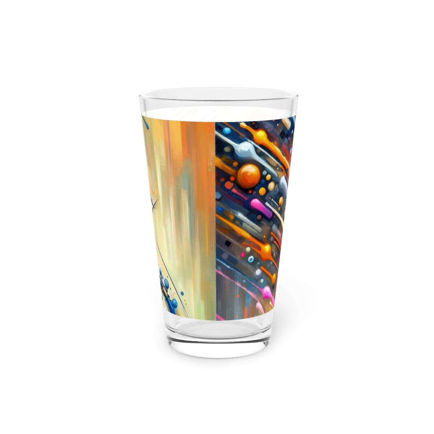 Vibrant Dynamic Sovereignty Pint Glass, 16oz