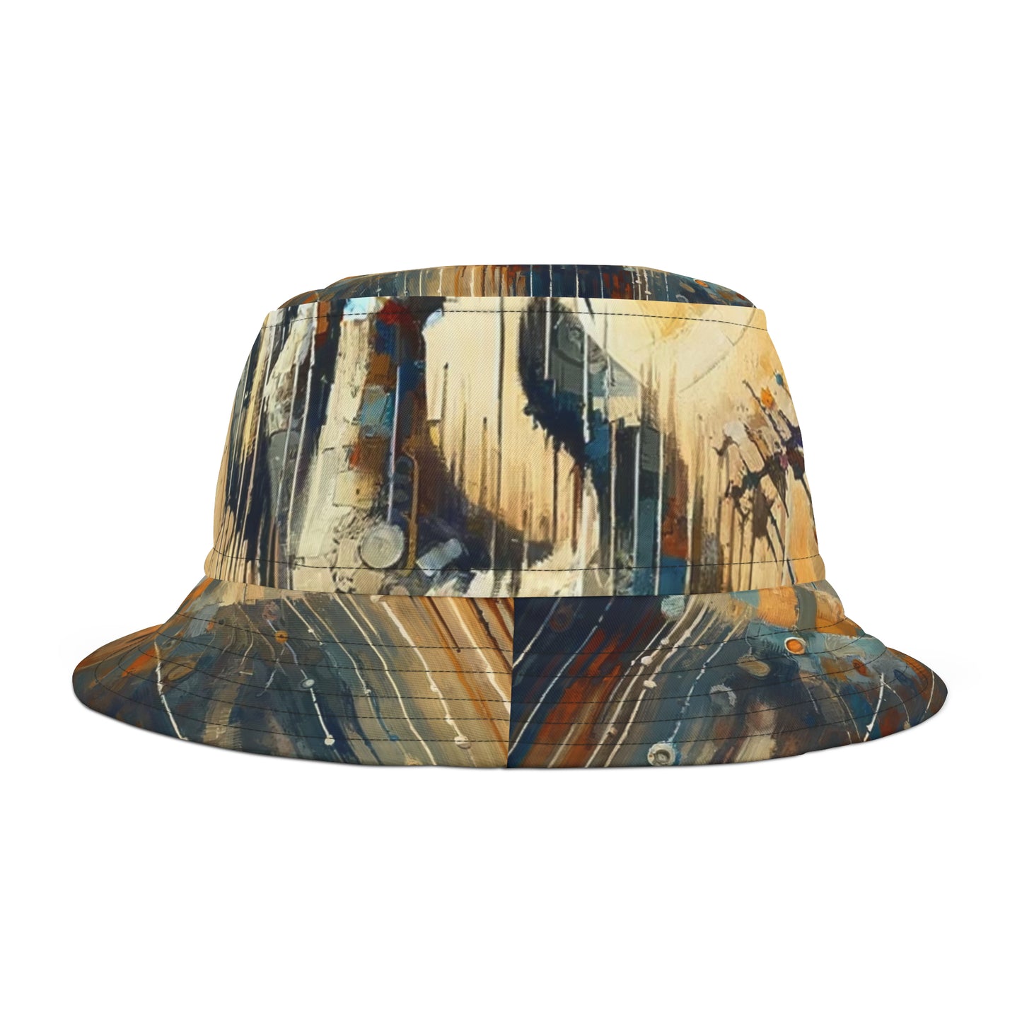 Sovereign Reflective Tachism Bucket Hat (AOP)