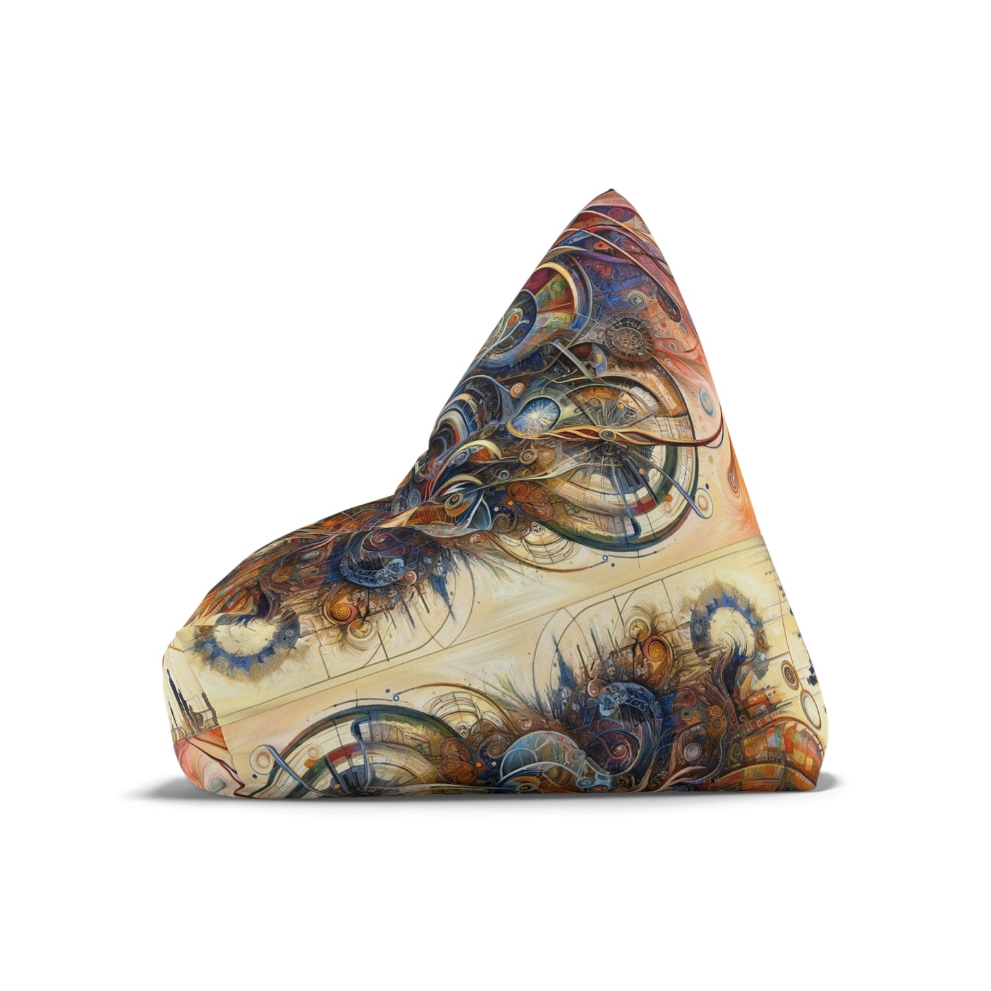 Ethos Web Abstract Bean Bag Chair Cover