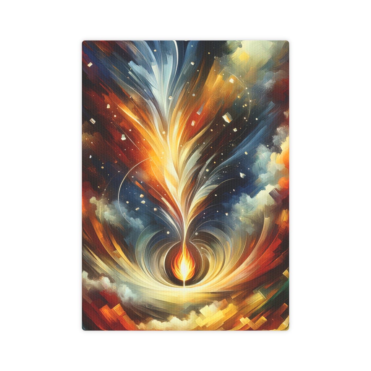 Igniting Transformational Currents Canvas Photo Tile