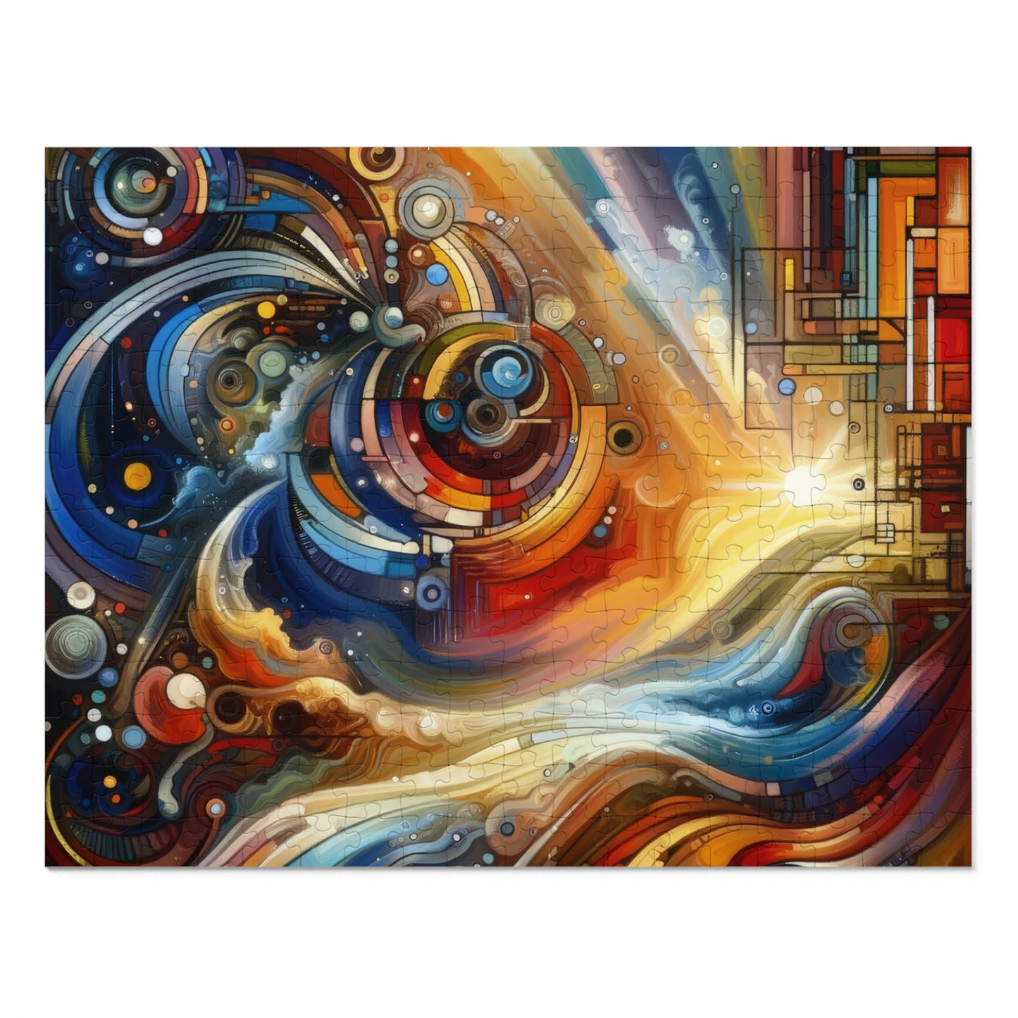 Ritualistic Growth Symphony Jigsaw Puzzle (30, 110, 252, 500,1000-Piece)