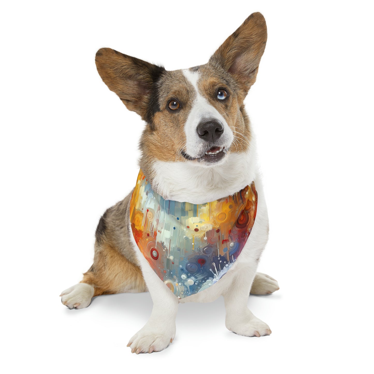 Joyous Effortless Exhale Pet Bandana Collar