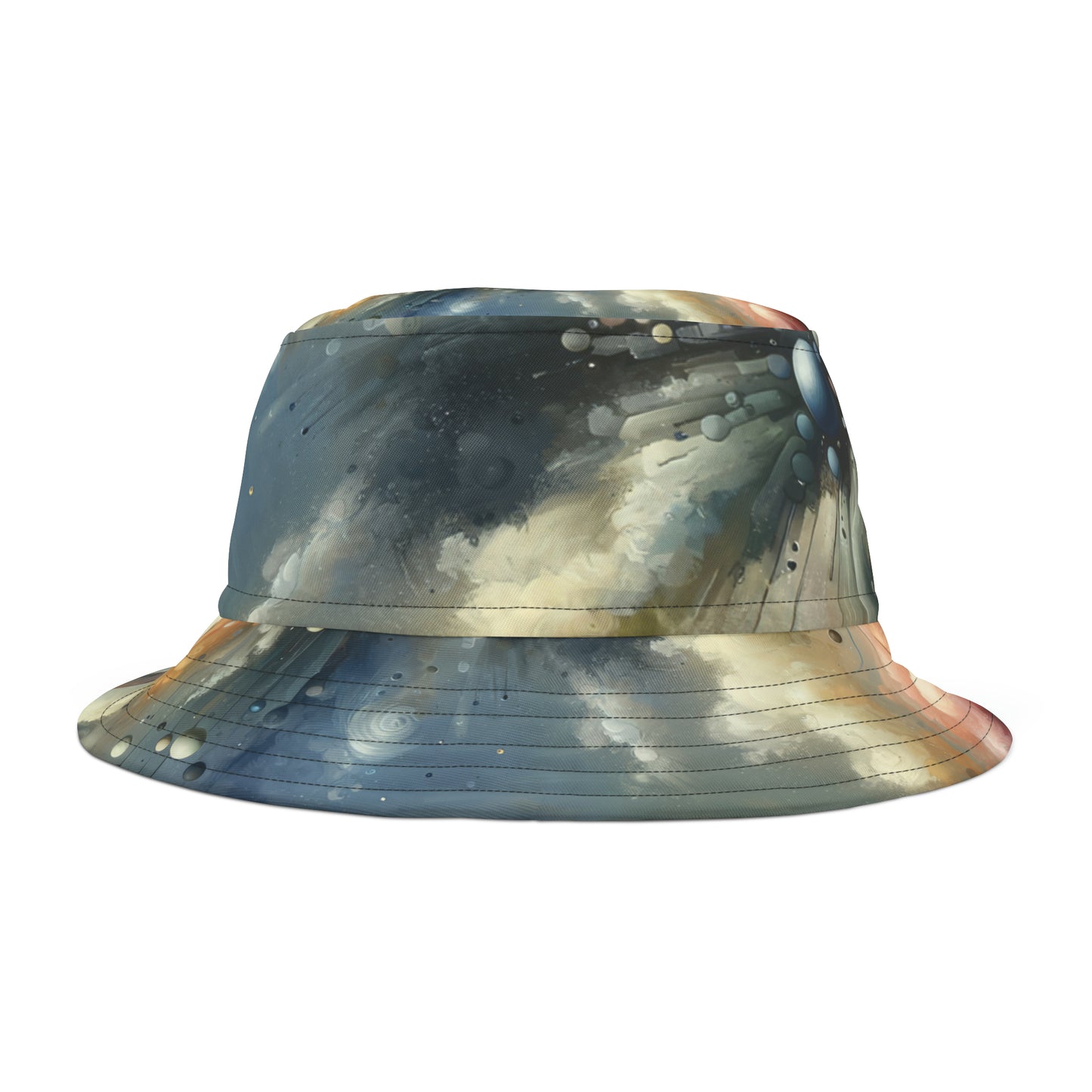 Impactful Deeds Ripple Bucket Hat (AOP)