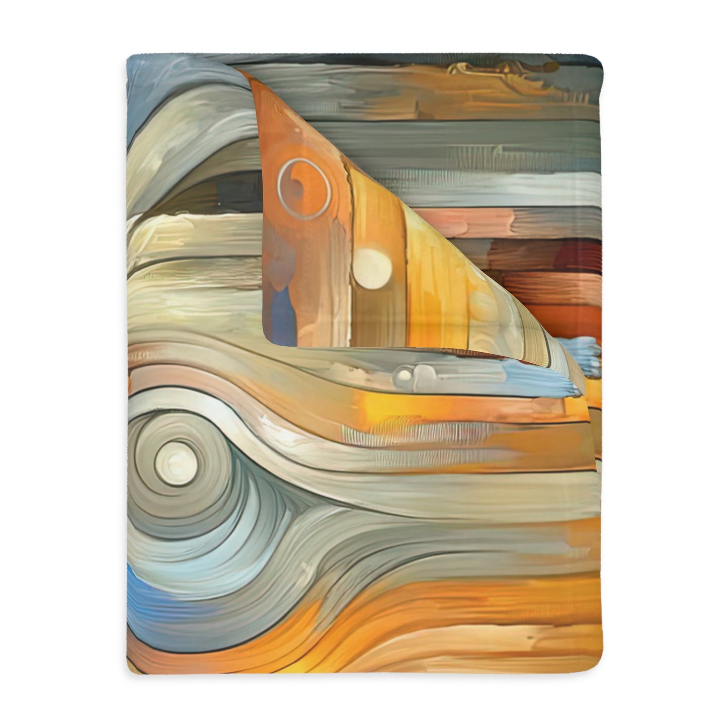 Self Embrace Benevolence Velveteen Microfiber Blanket (Two-sided print)