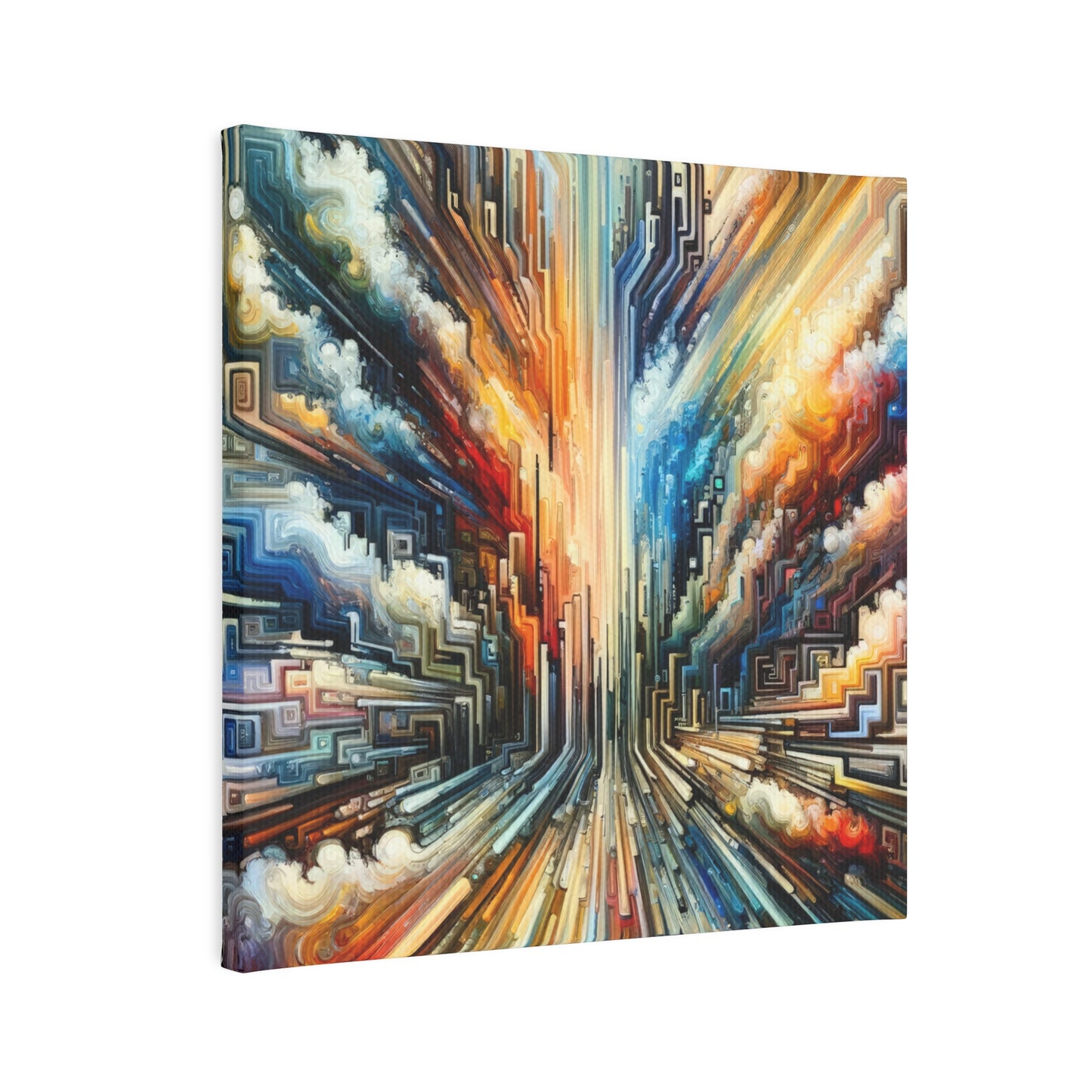 Transformative Tapestry Ascent Canvas Photo Tile