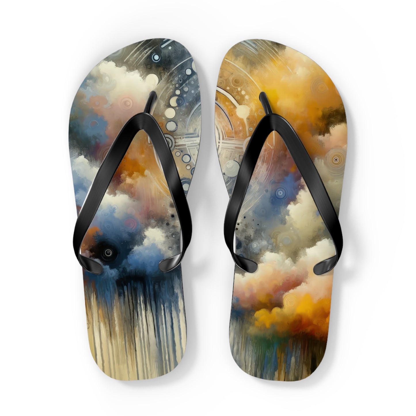 Mindful Transformation Profundity Flip Flops