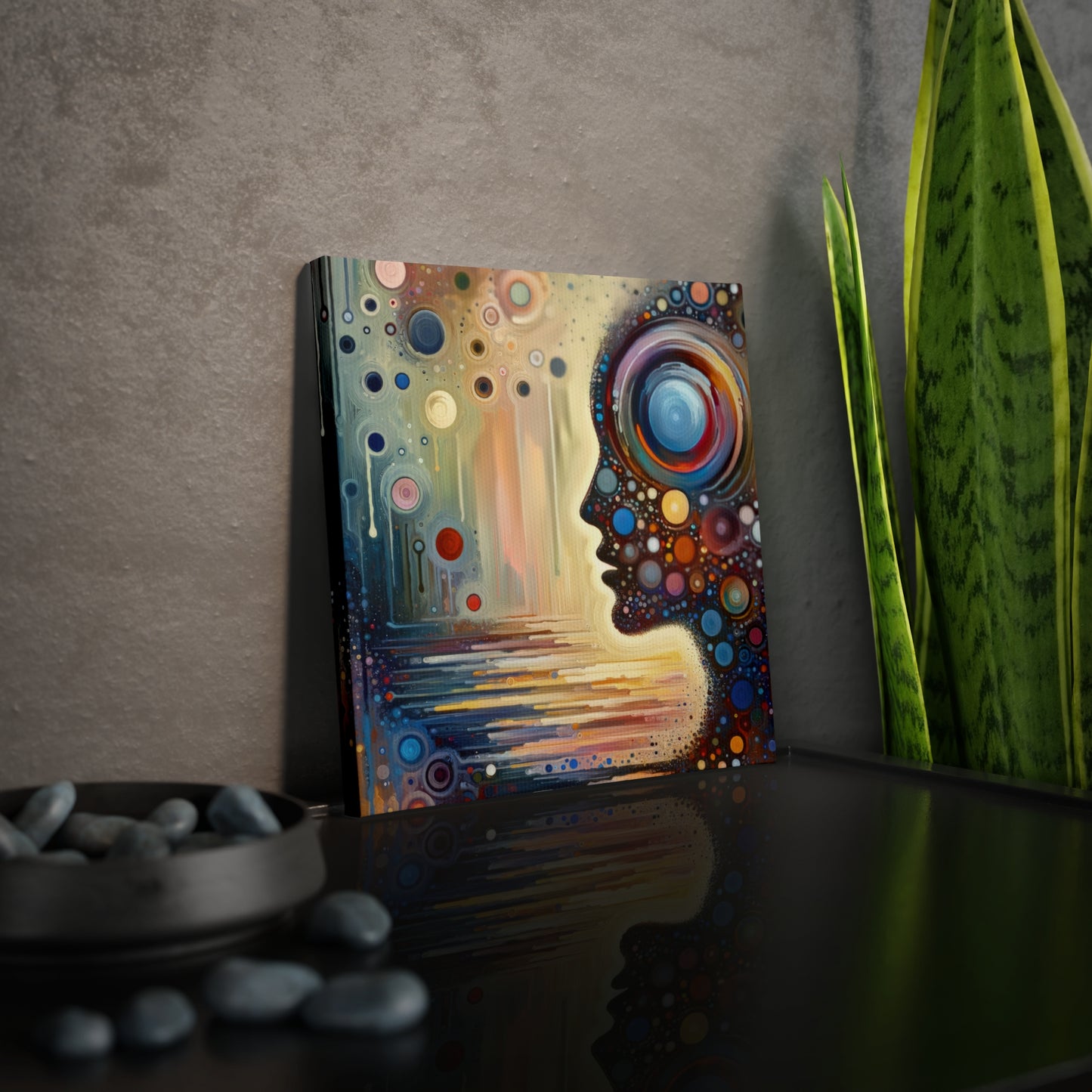 Echoed Intrinsic Universality Canvas Photo Tile