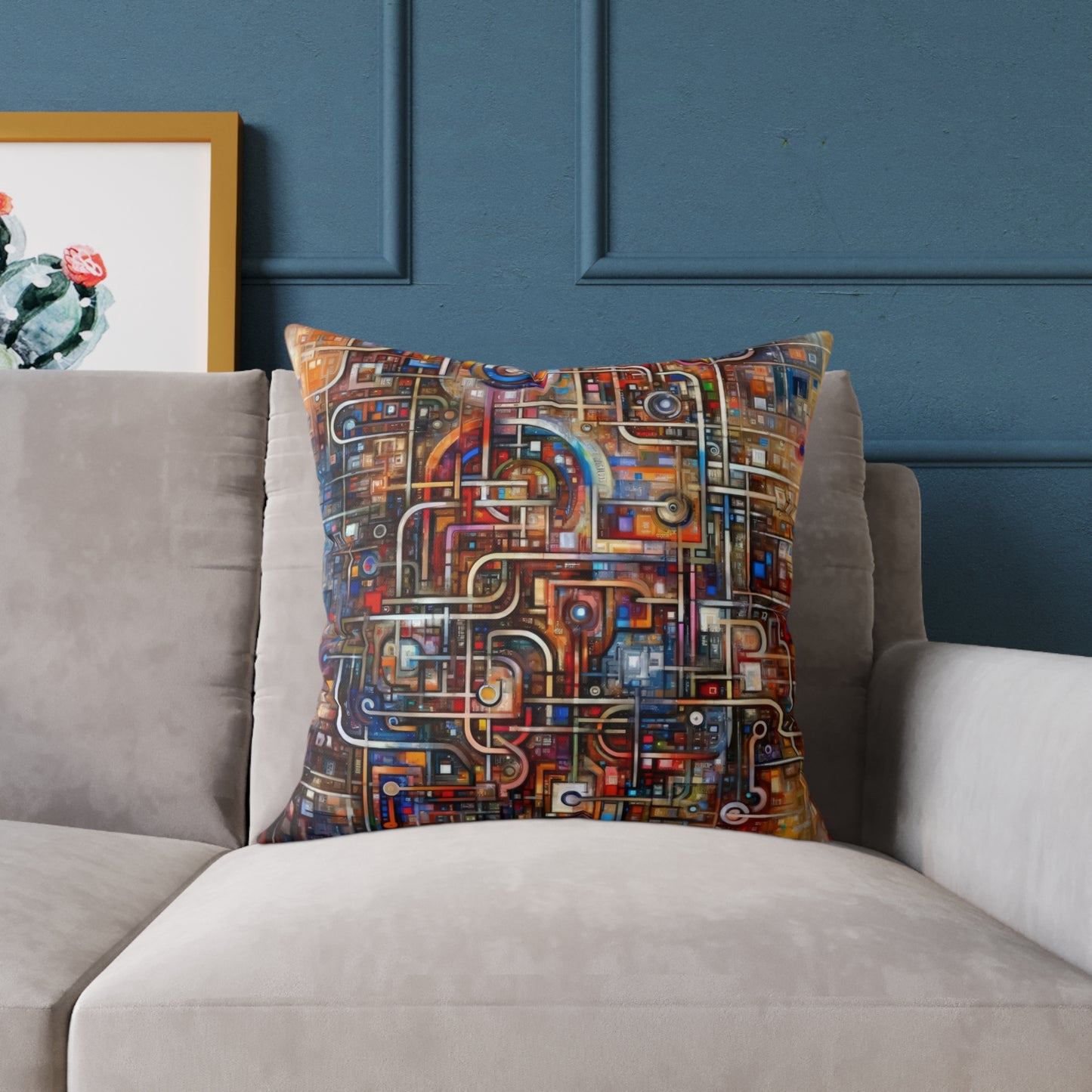 Grandest App Tapestry Spun Polyester Pillow